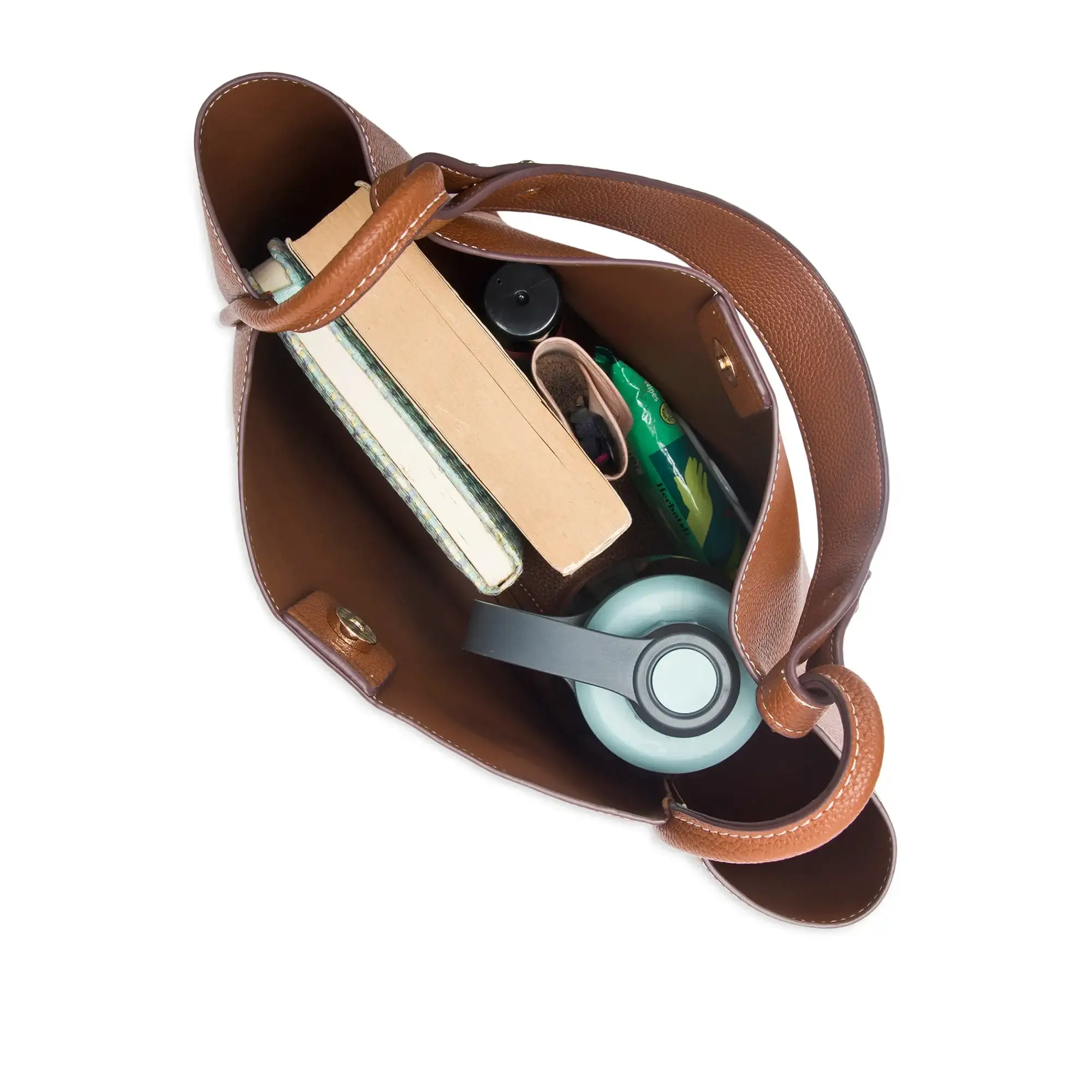 Avril Soft Body Everyday Tan Tote Bag - Image 7