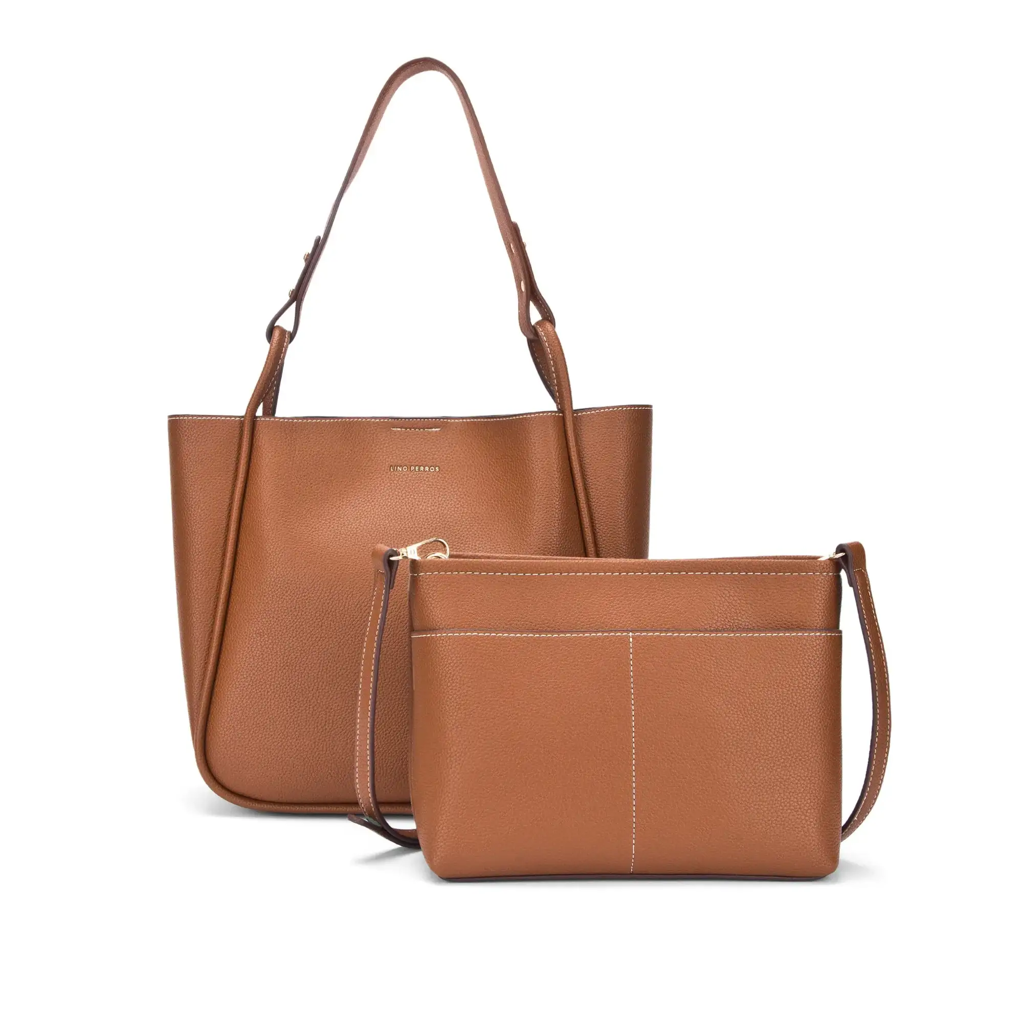 Avril Soft Body Everyday Tan Tote Bag - Image 8