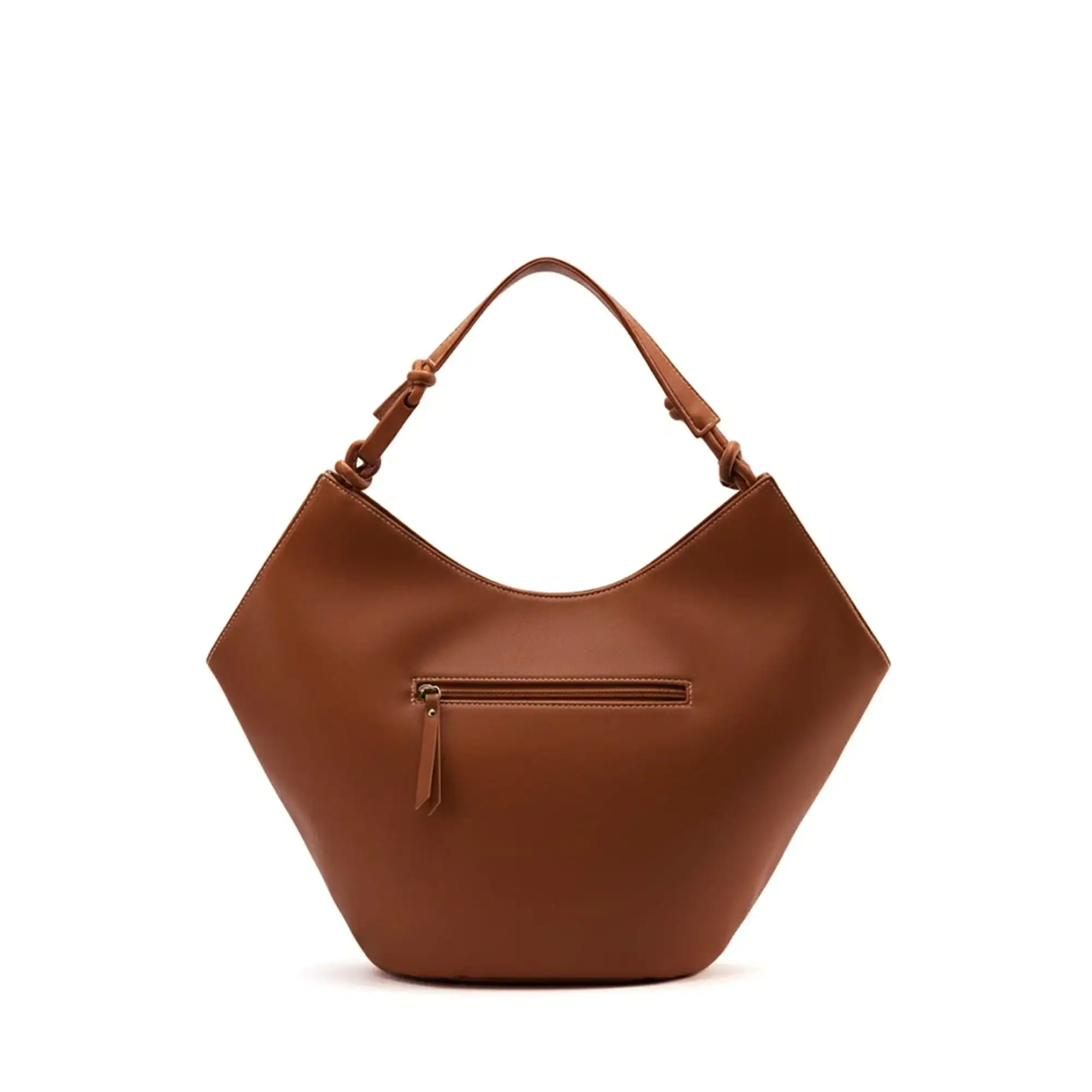 Avril Tan Slouchy Bucket Hobo Bag - Image 3