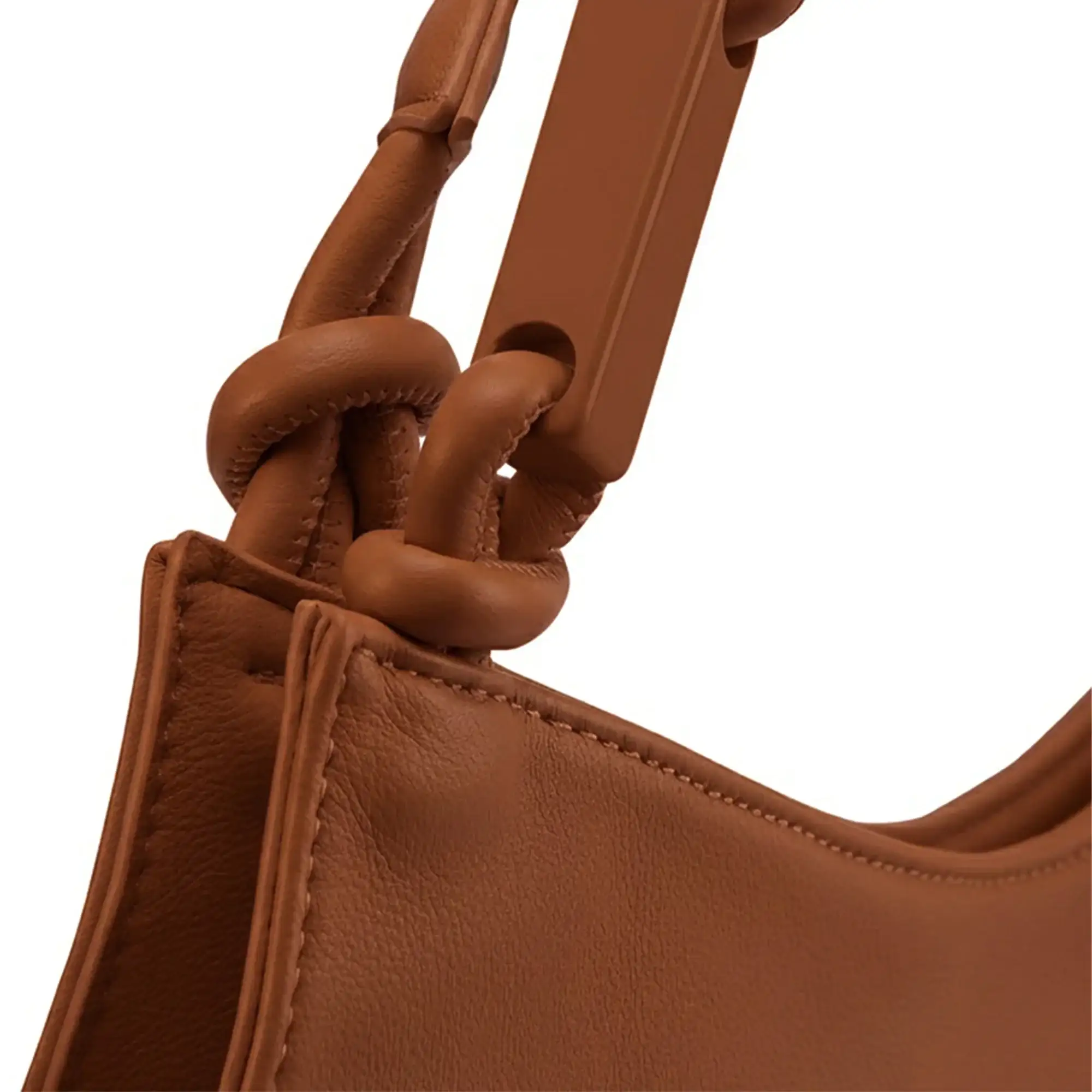Avril Tan Slouchy Bucket Hobo Bag - Image 6