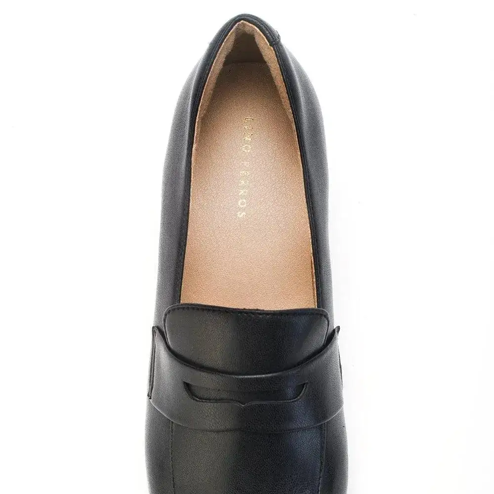 Ava Formal Penny Black Loafers - Image 4