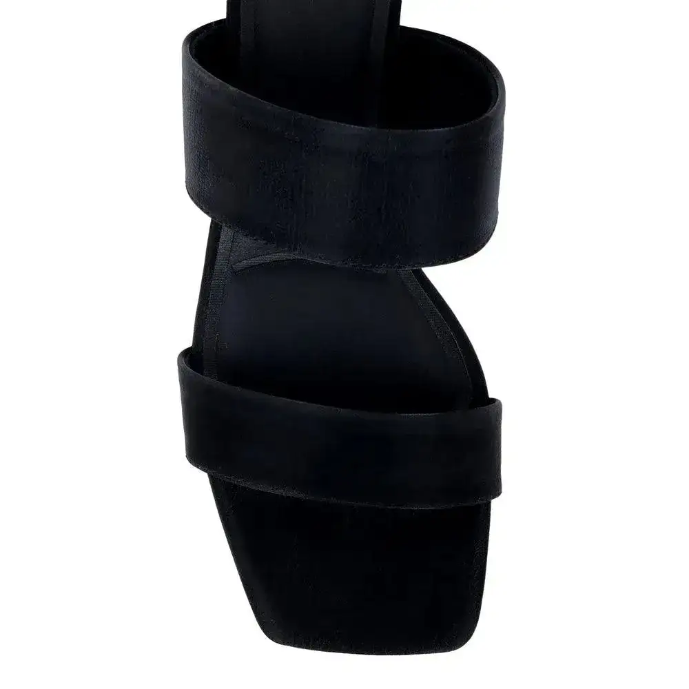 Gabbana Classy Block Black Heels - Image 4