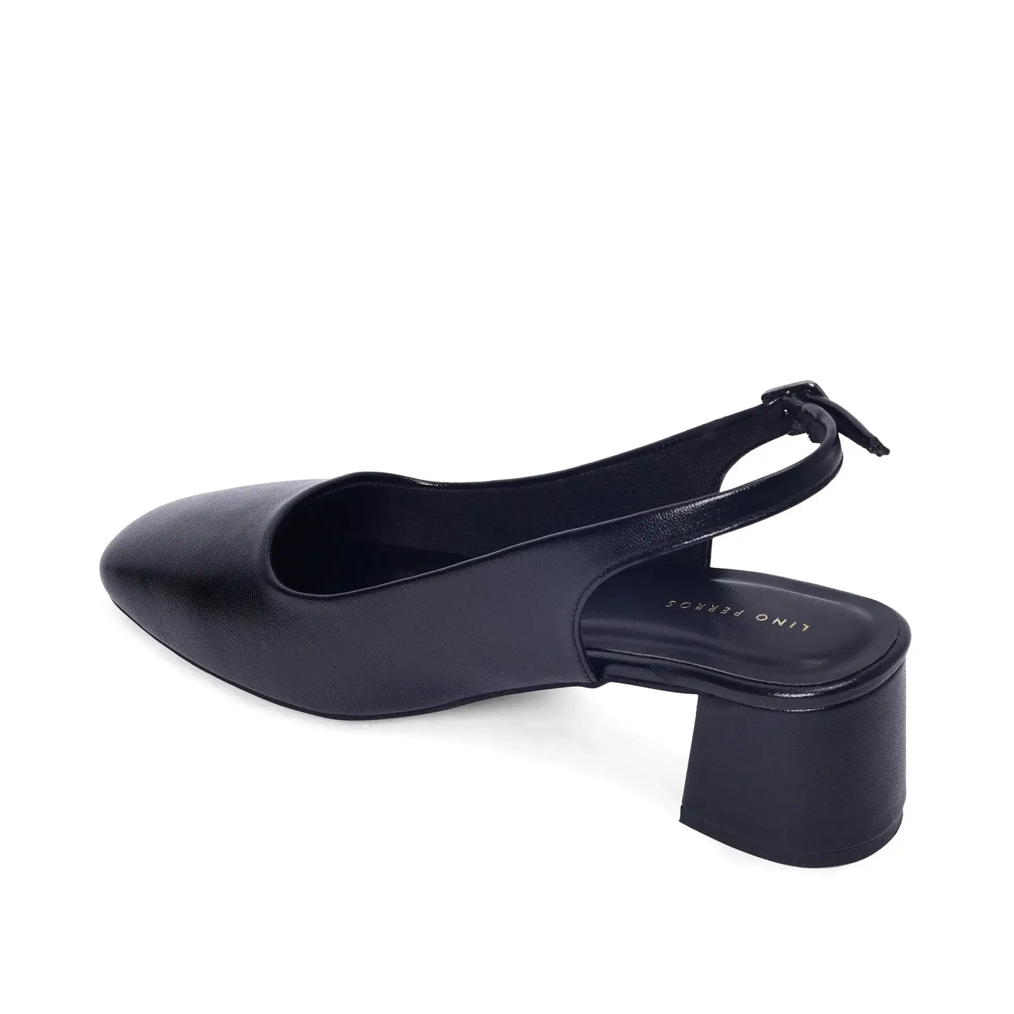 Gabbana Lady Square Black Toe Pumps - Image 5