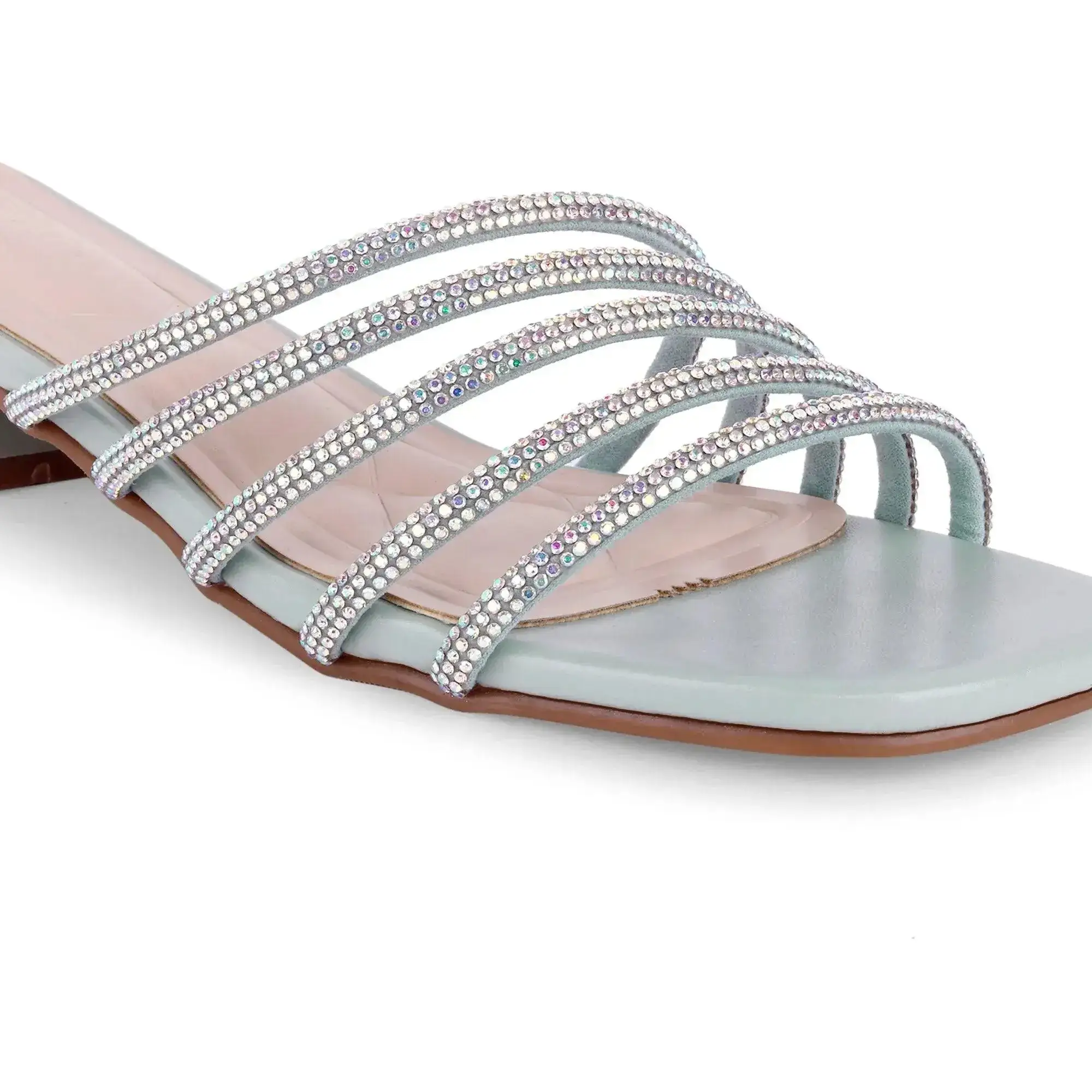 Gabbana Rhinestone Embellished Flats - Image 5