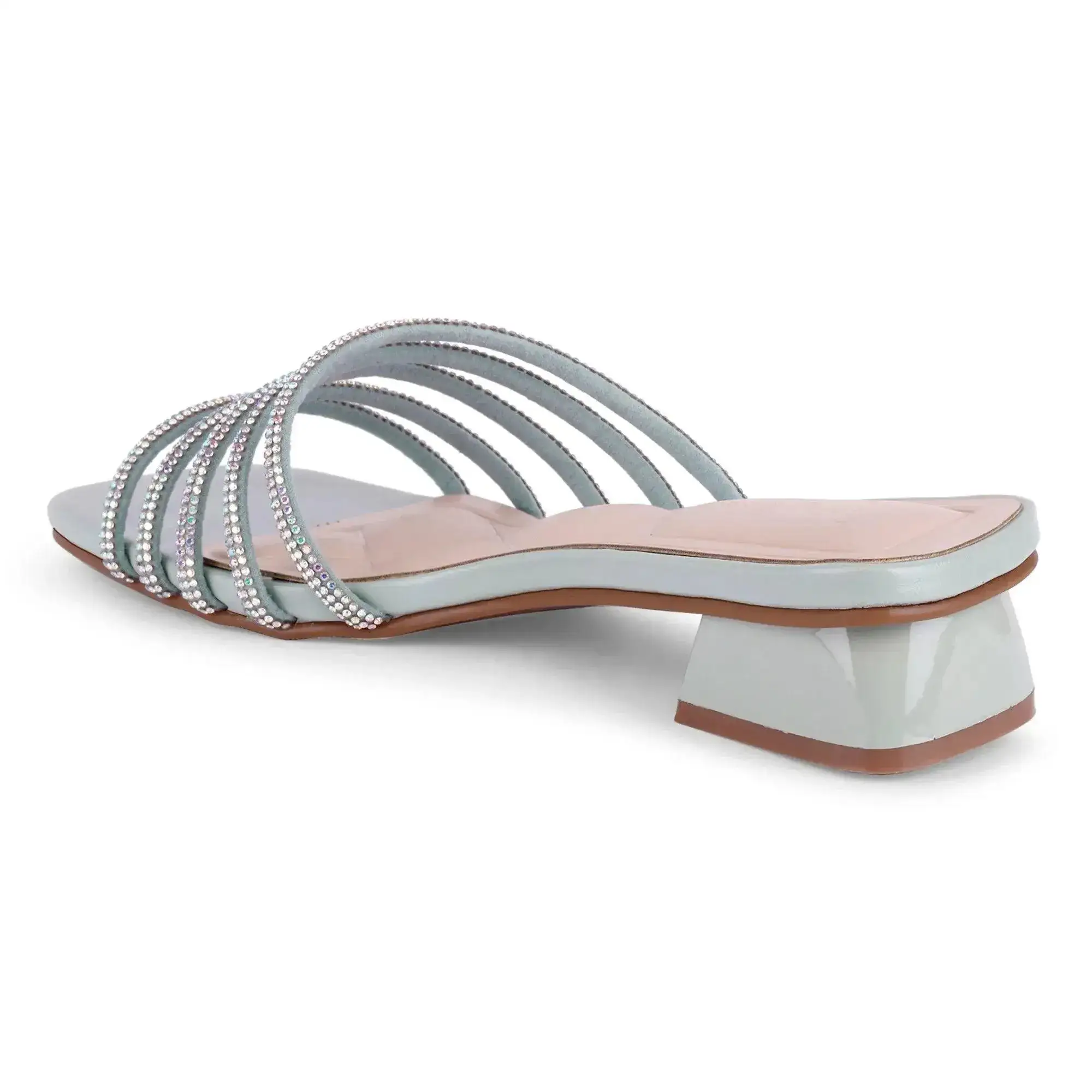 Gabbana Rhinestone Embellished Flats - Image 6