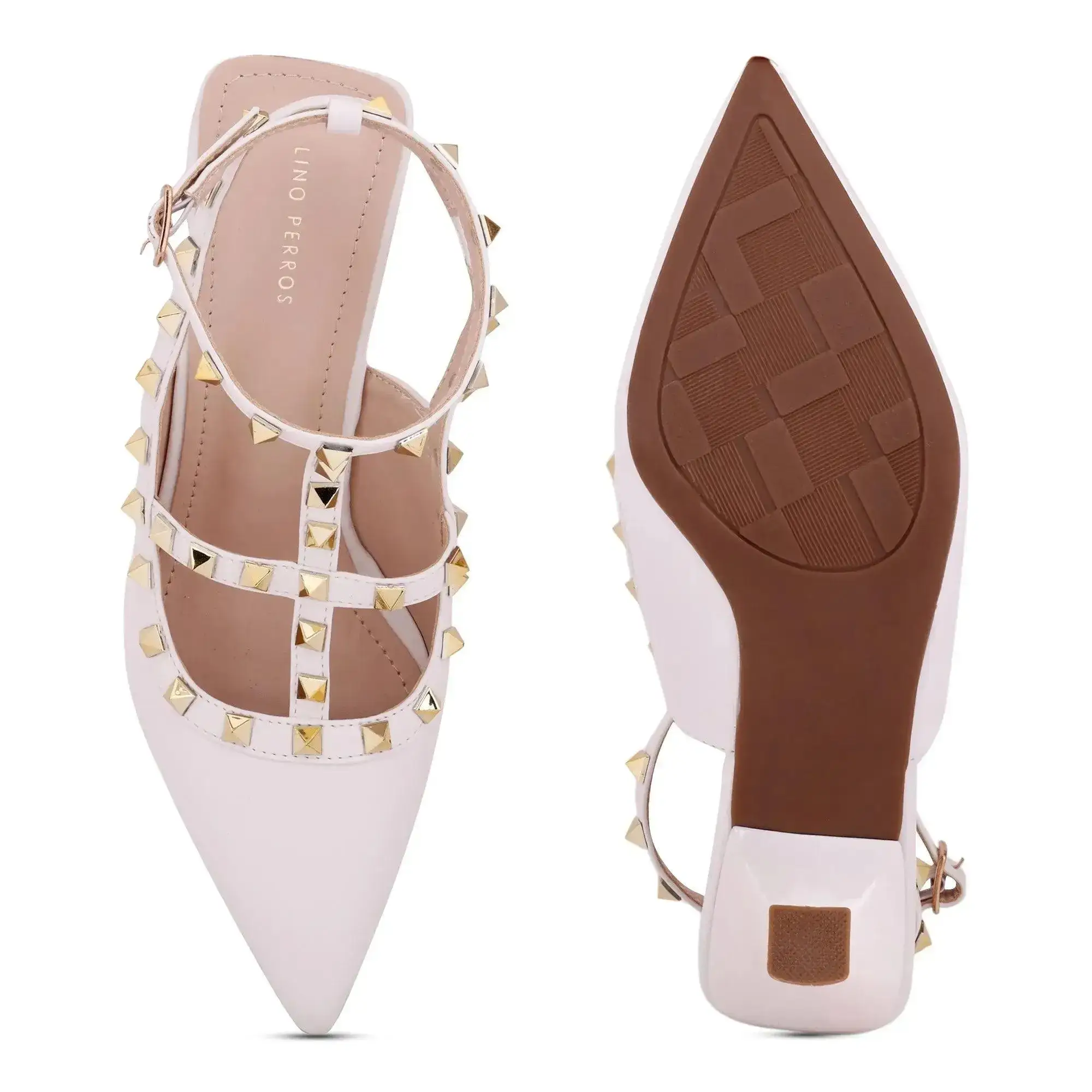 Victoria Cage White Stilettos - Image 6