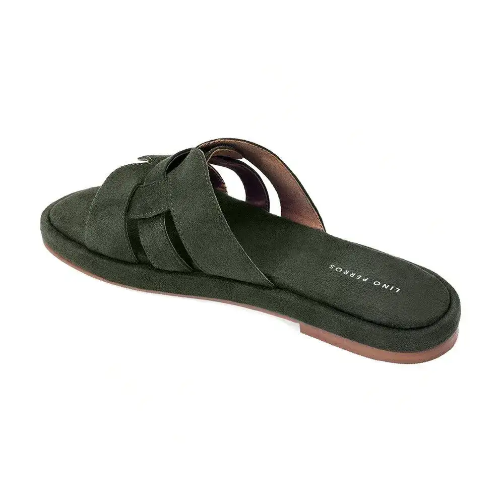 Mary Classic Comfort Green Flats - Image 6