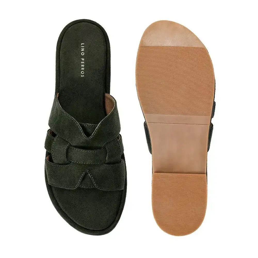 Mary Classic Comfort Green Flats - Image 7