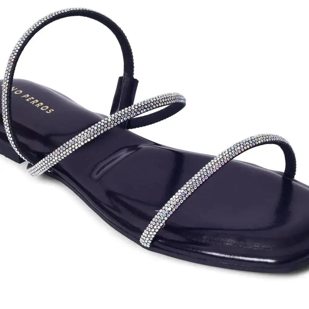 Mary Lovely Black Flats - Image 5