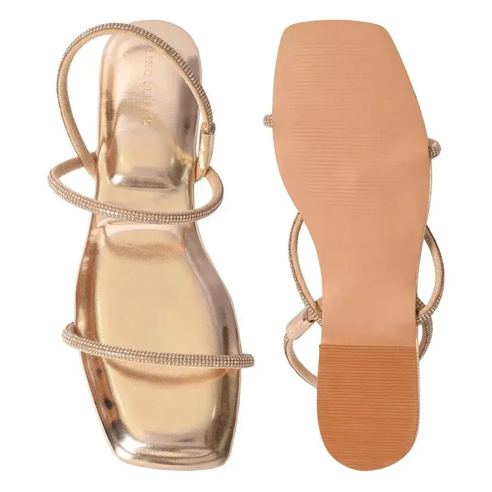 Mary Lovely Gold Flats - Image 7