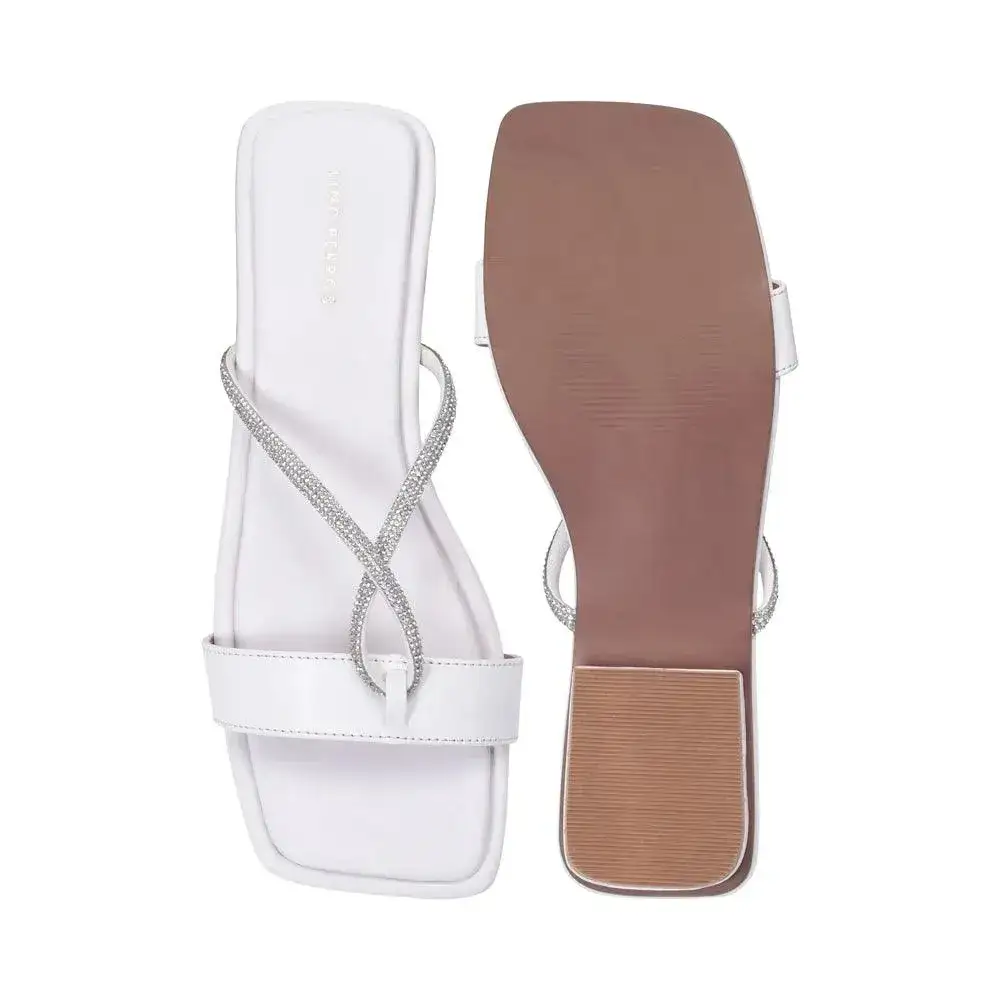 Mary New Look White Flats - Image 6