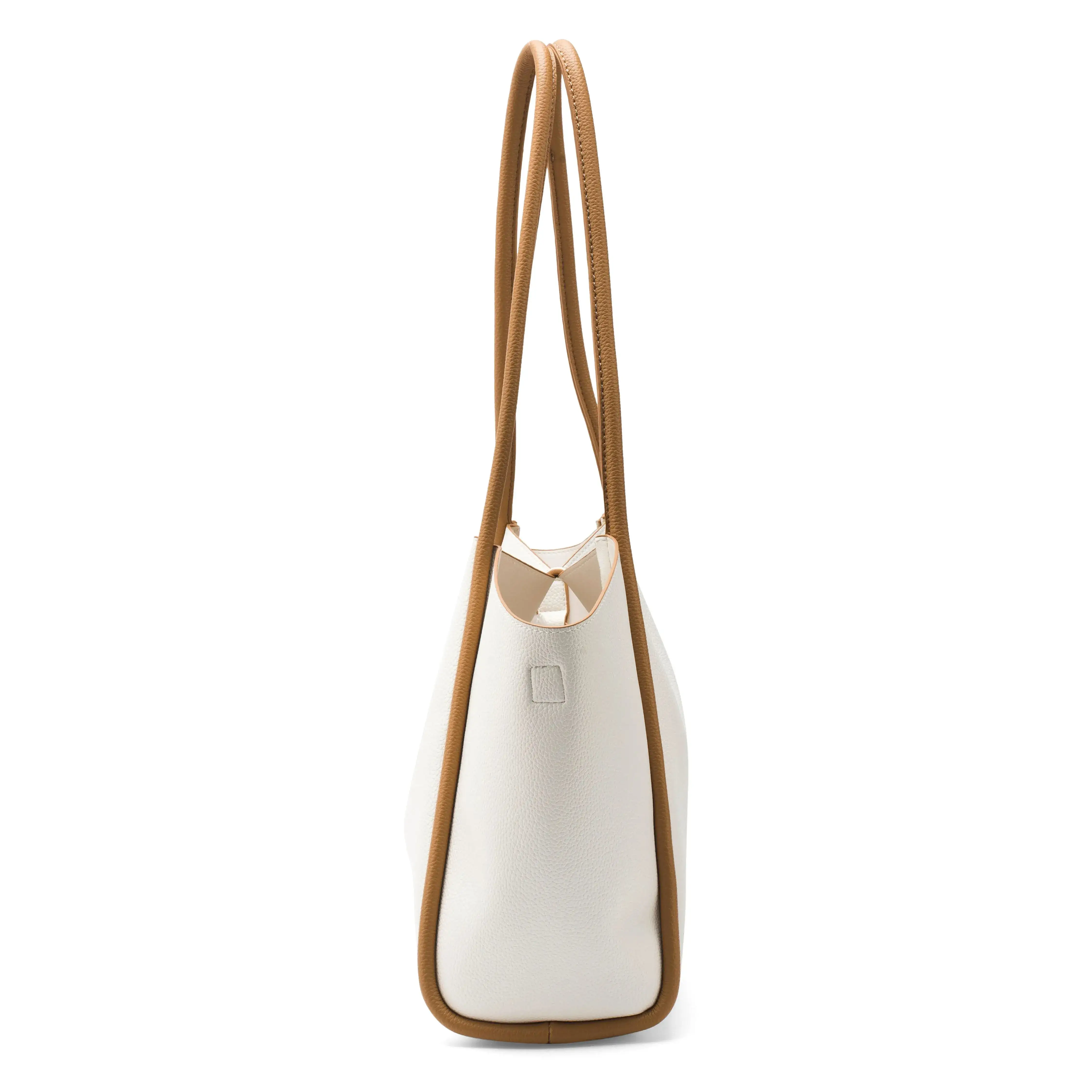 Avril Elegant Everyday Beige Tote bag - Image 4