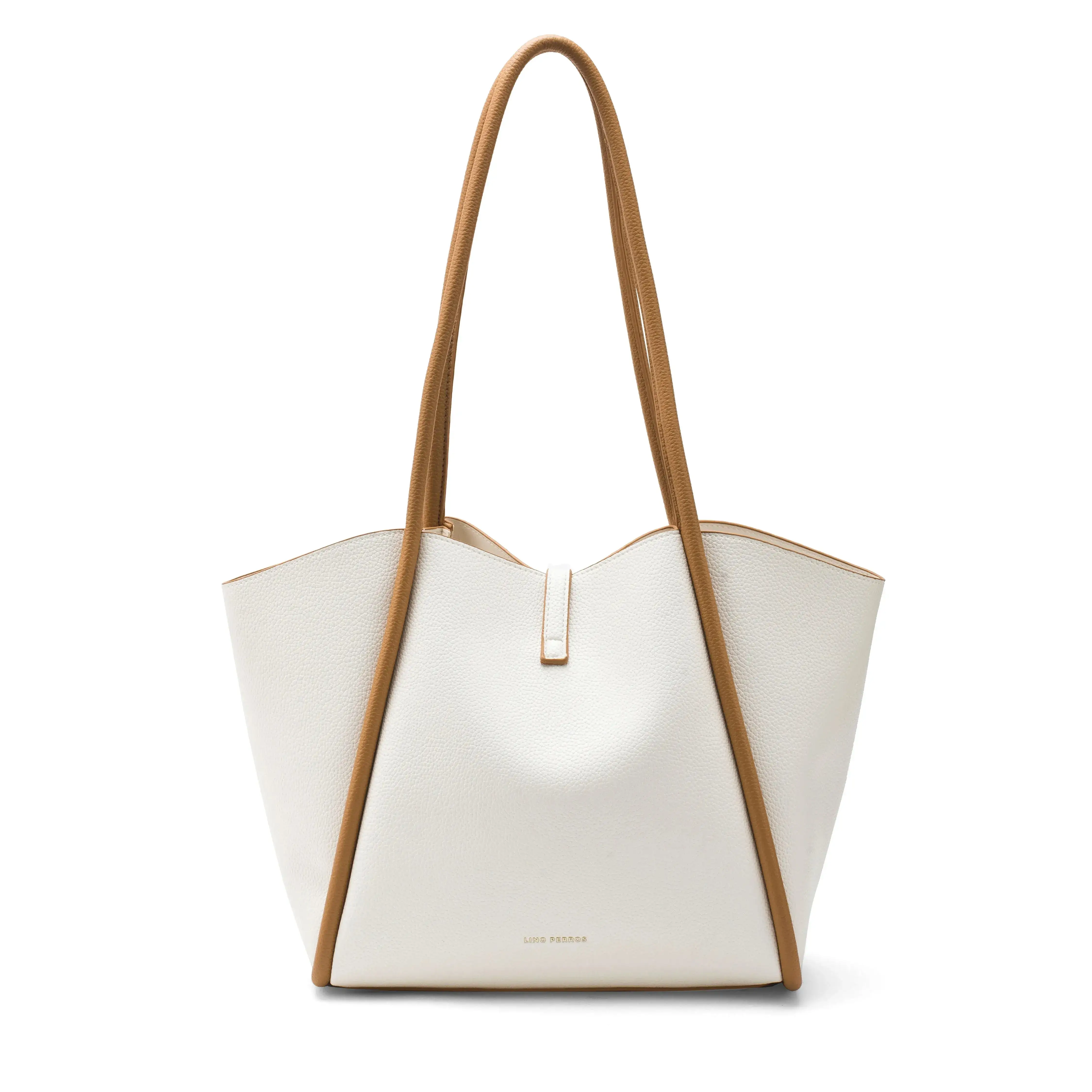 Avril Elegant Everyday Beige Tote bag - Image 5