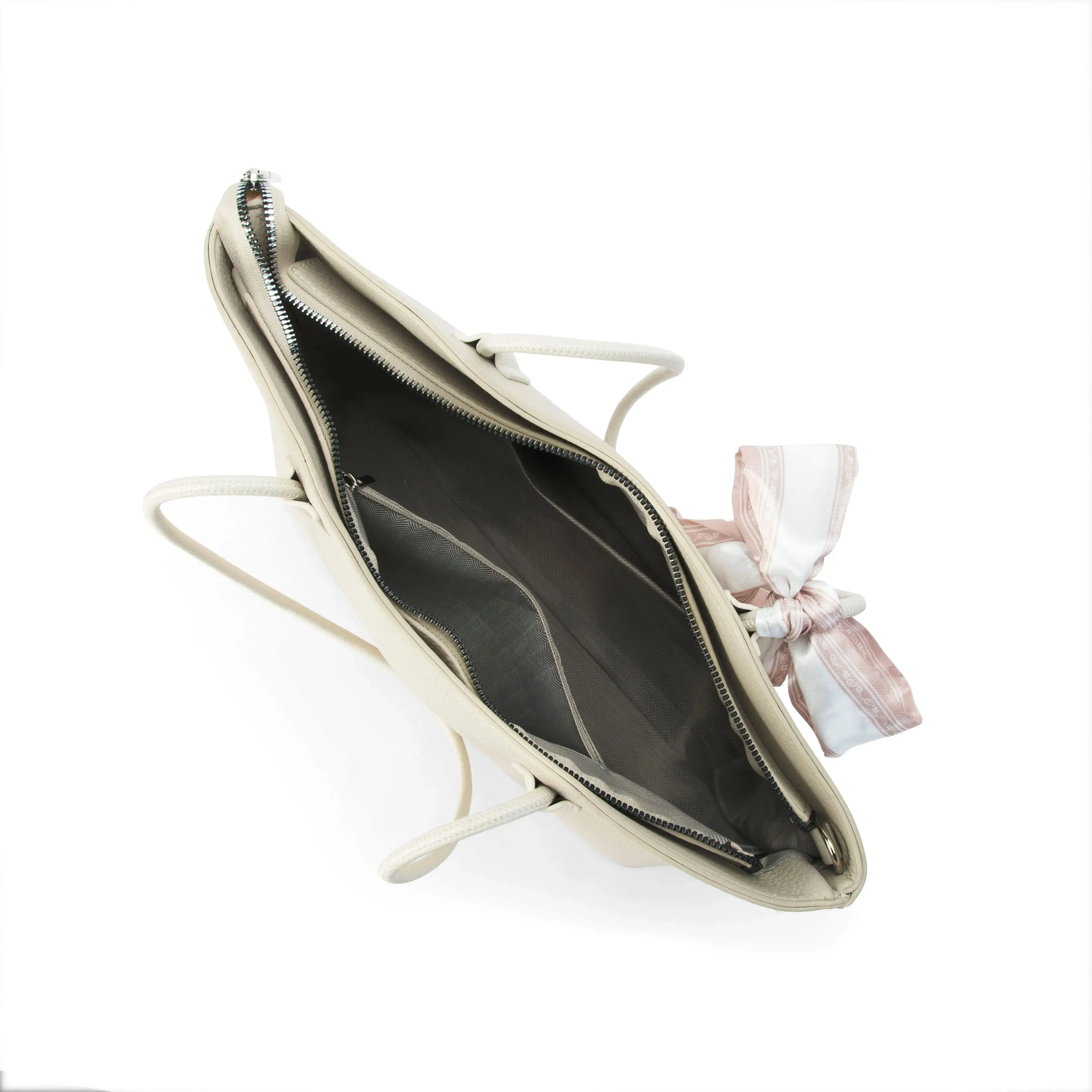 Avril Everyday Beige Tote Bag - Image 9