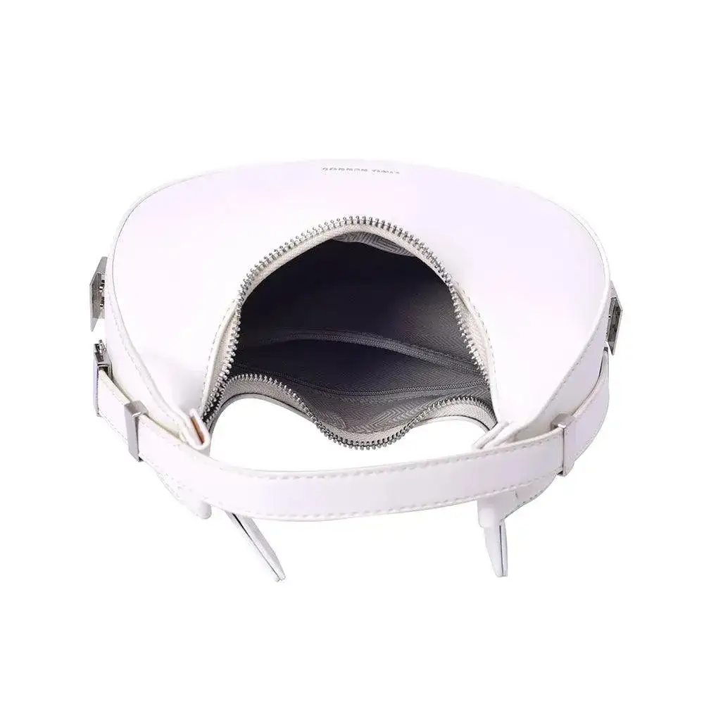 Avril Lunar White Shoulder Bag - Image 5