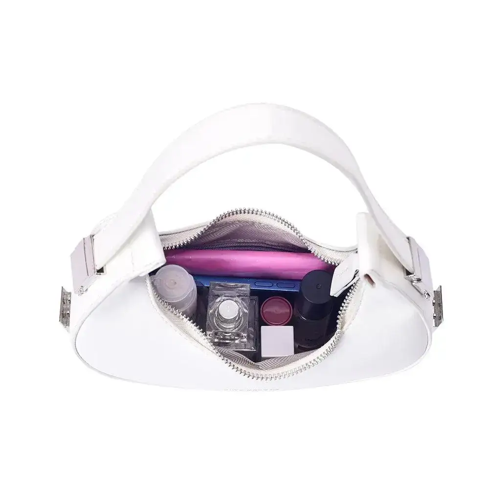 Avril Lunar White Shoulder Bag - Image 6