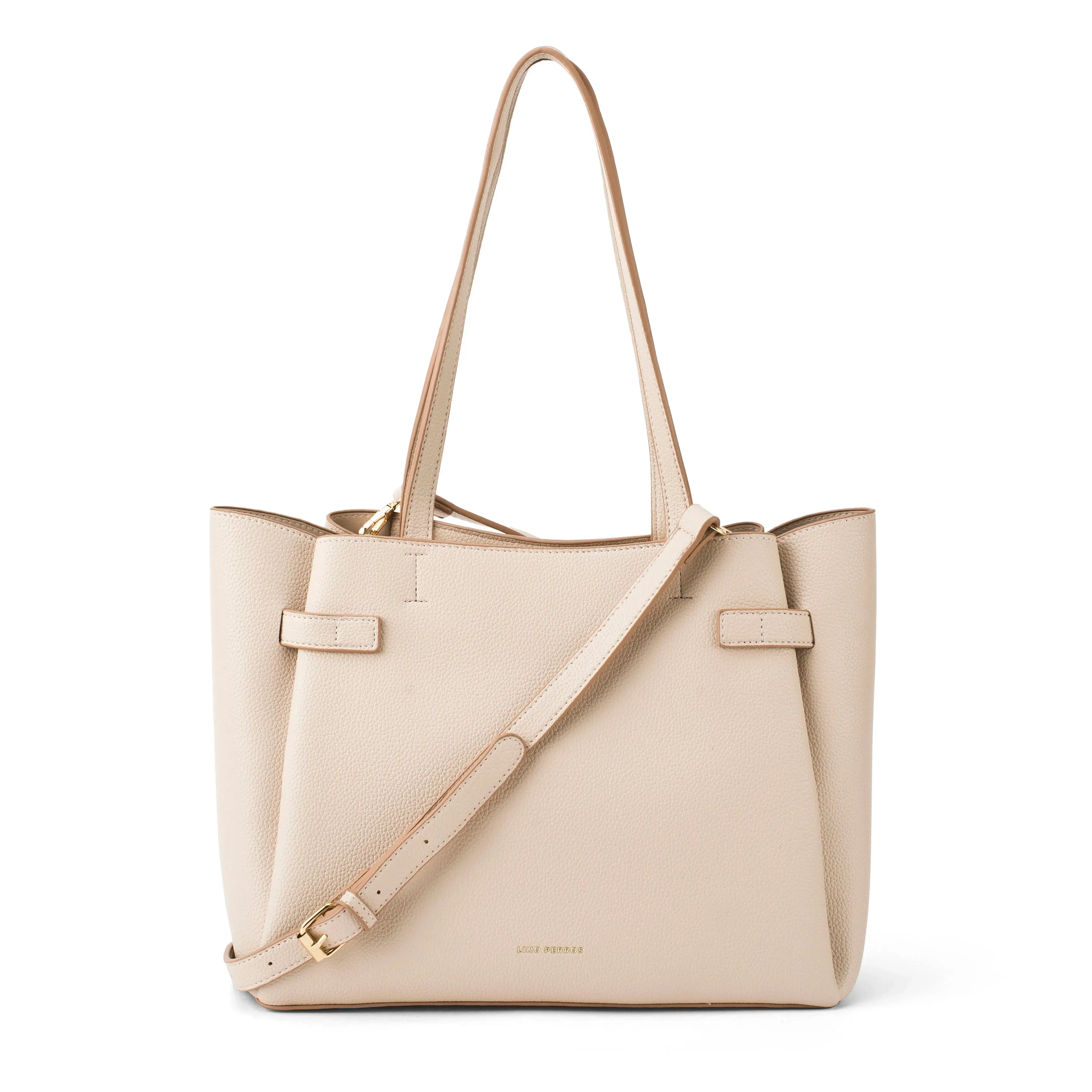 Avril Timeless Beige Tote Bag - Image 5