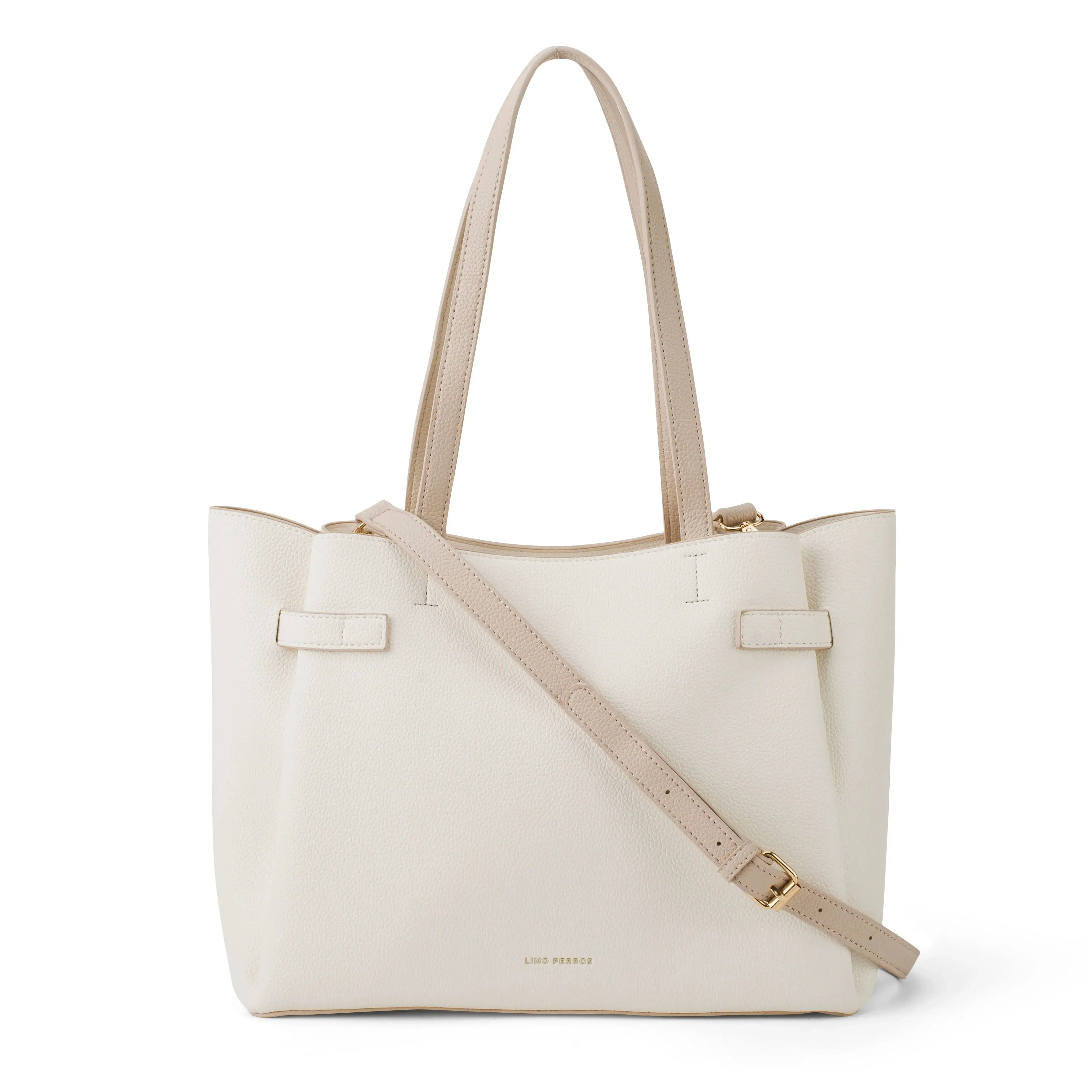 Avril Timeless Off White Tote Bag - Image 4