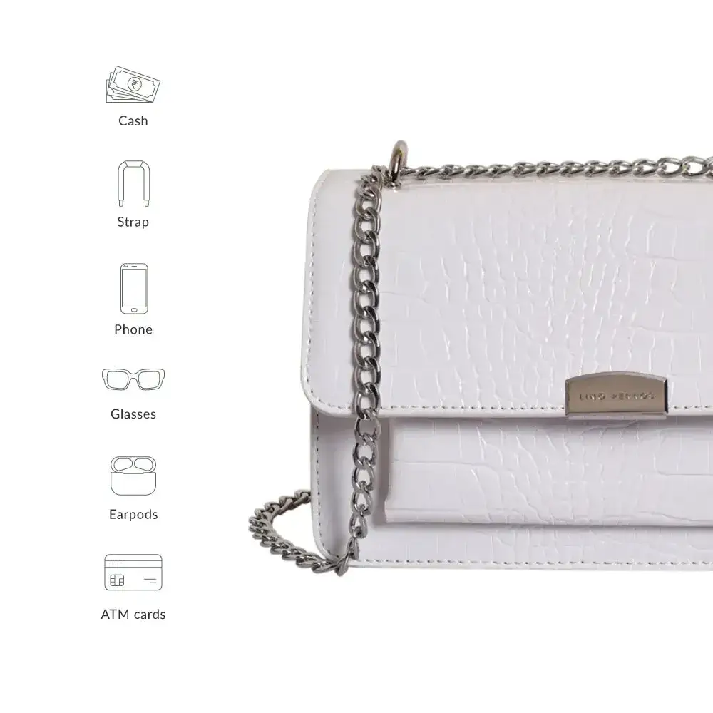 Texas Highlife White Shoulder Bag - Image 6
