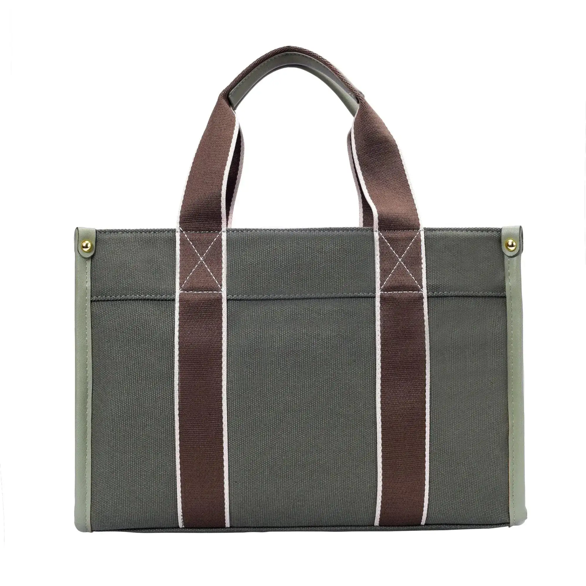 Harper City Green Tote Bag - Image 4