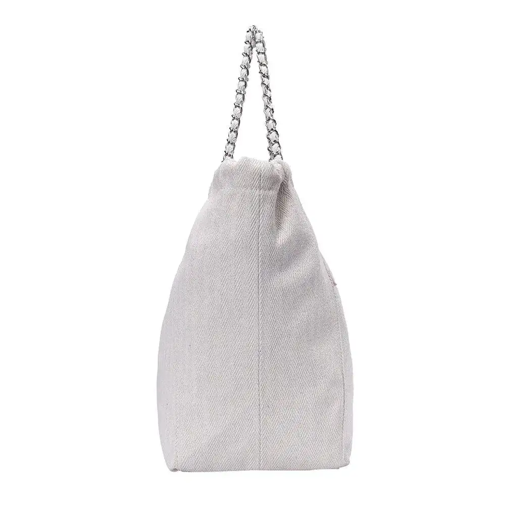 Harper Confident Hobo White Handbag - Image 4