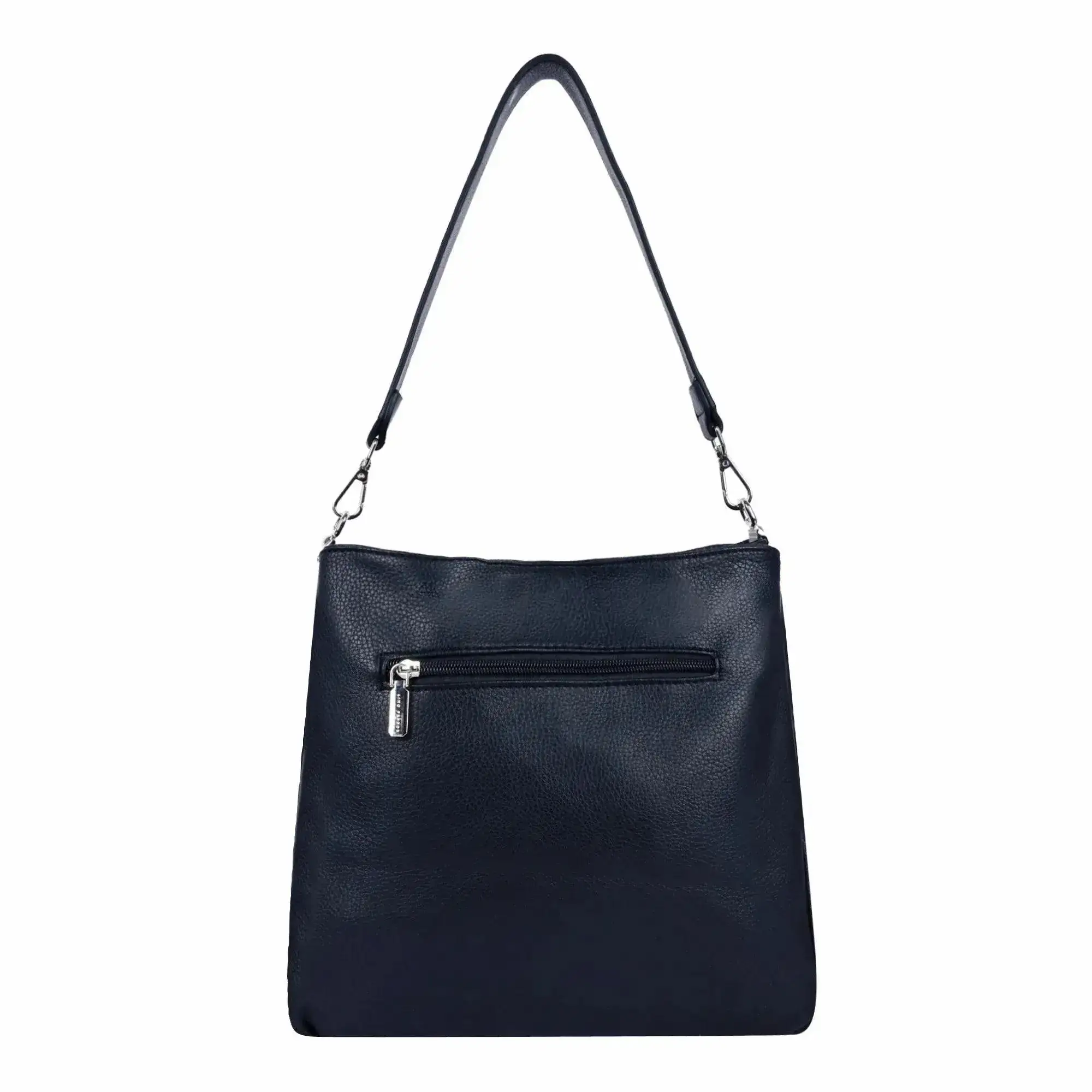 Voyage Simple Black Hobo Bag - Image 4