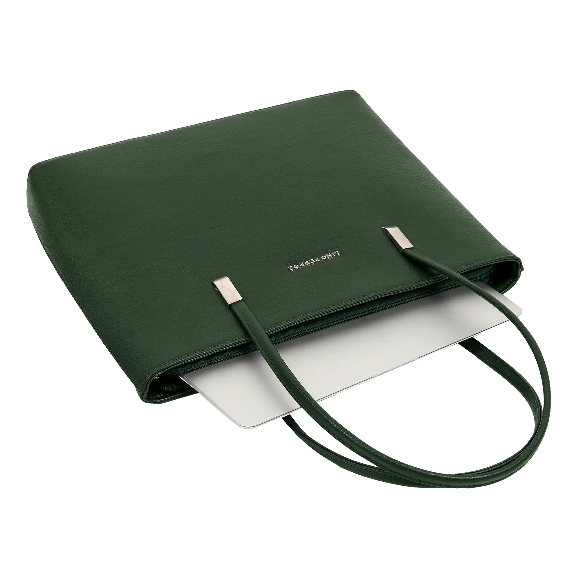 Voyage Classy Deep Green Laptop Bag - Image 6