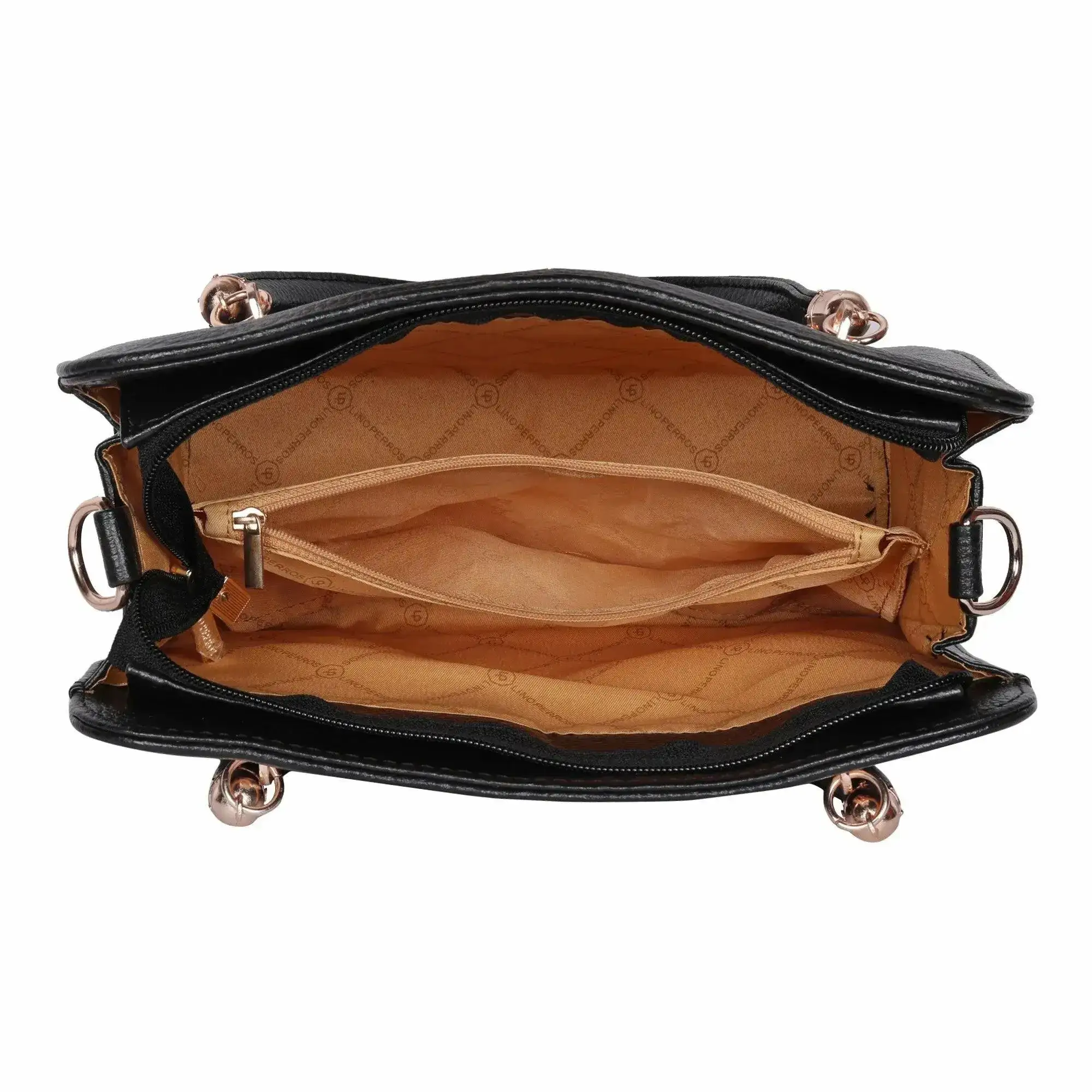 Avril Crush Black Satchel Bag - Image 5