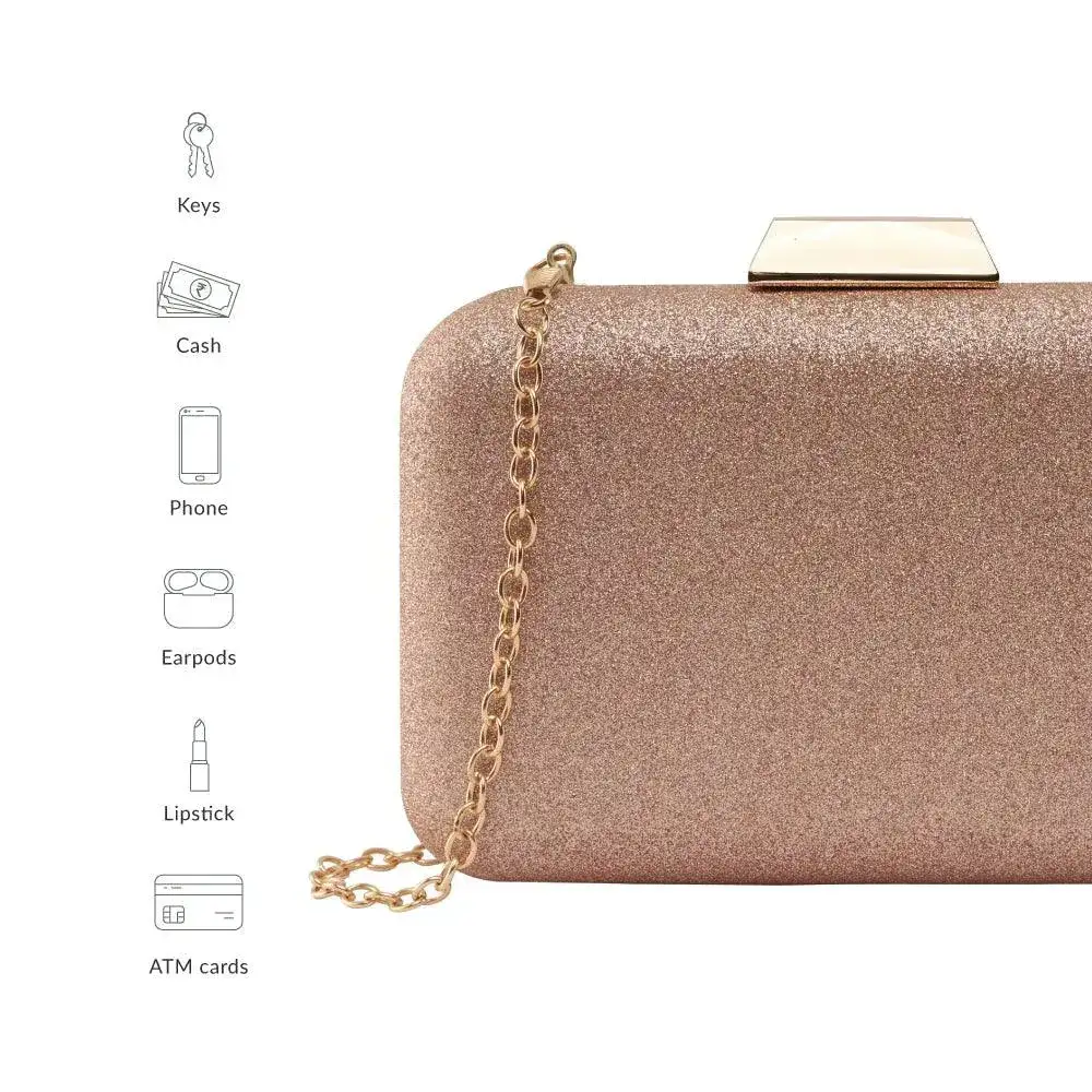 Texas Candy Champagne Clutch - Image 5