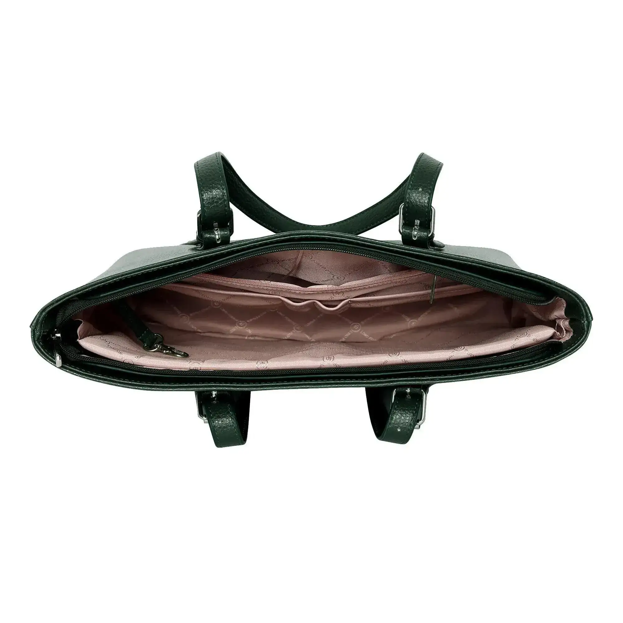 Avril Lifestyle Deep Green Laptop Bag - Image 6