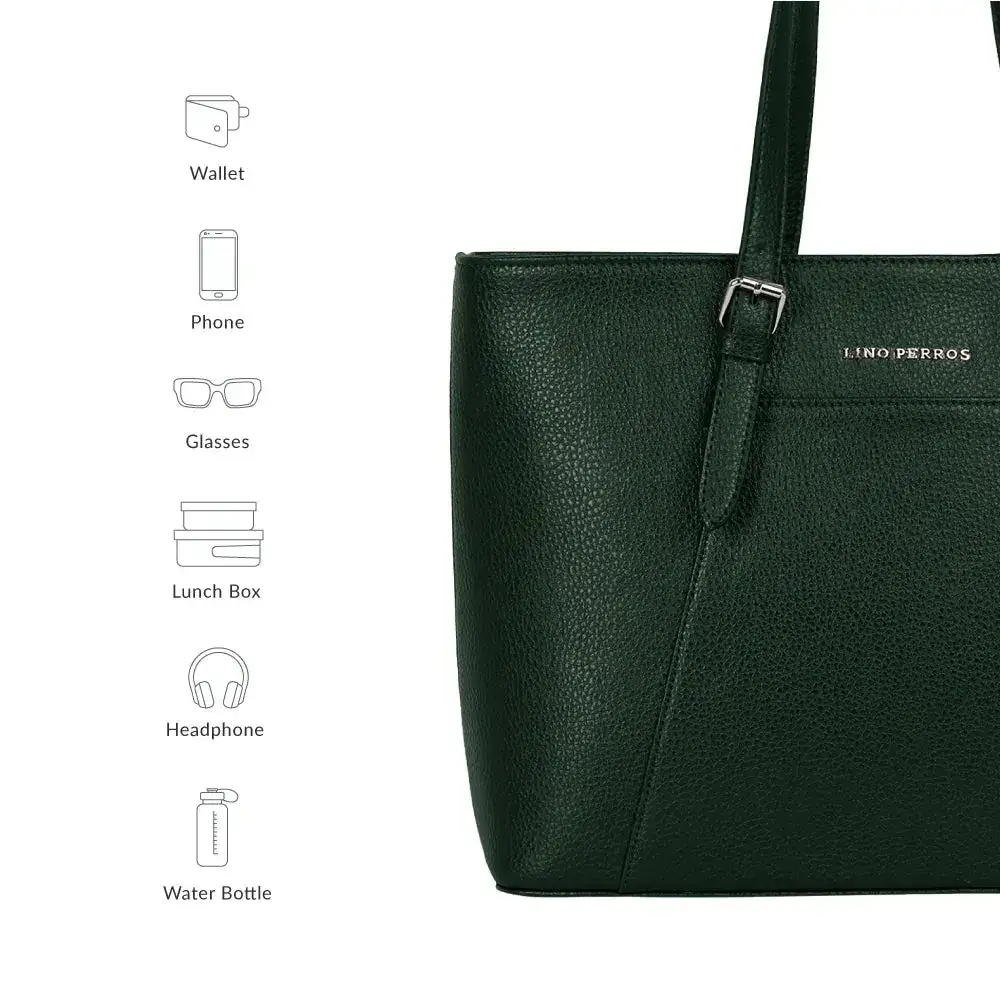 Avril Lifestyle Deep Green Laptop Bag - Image 7