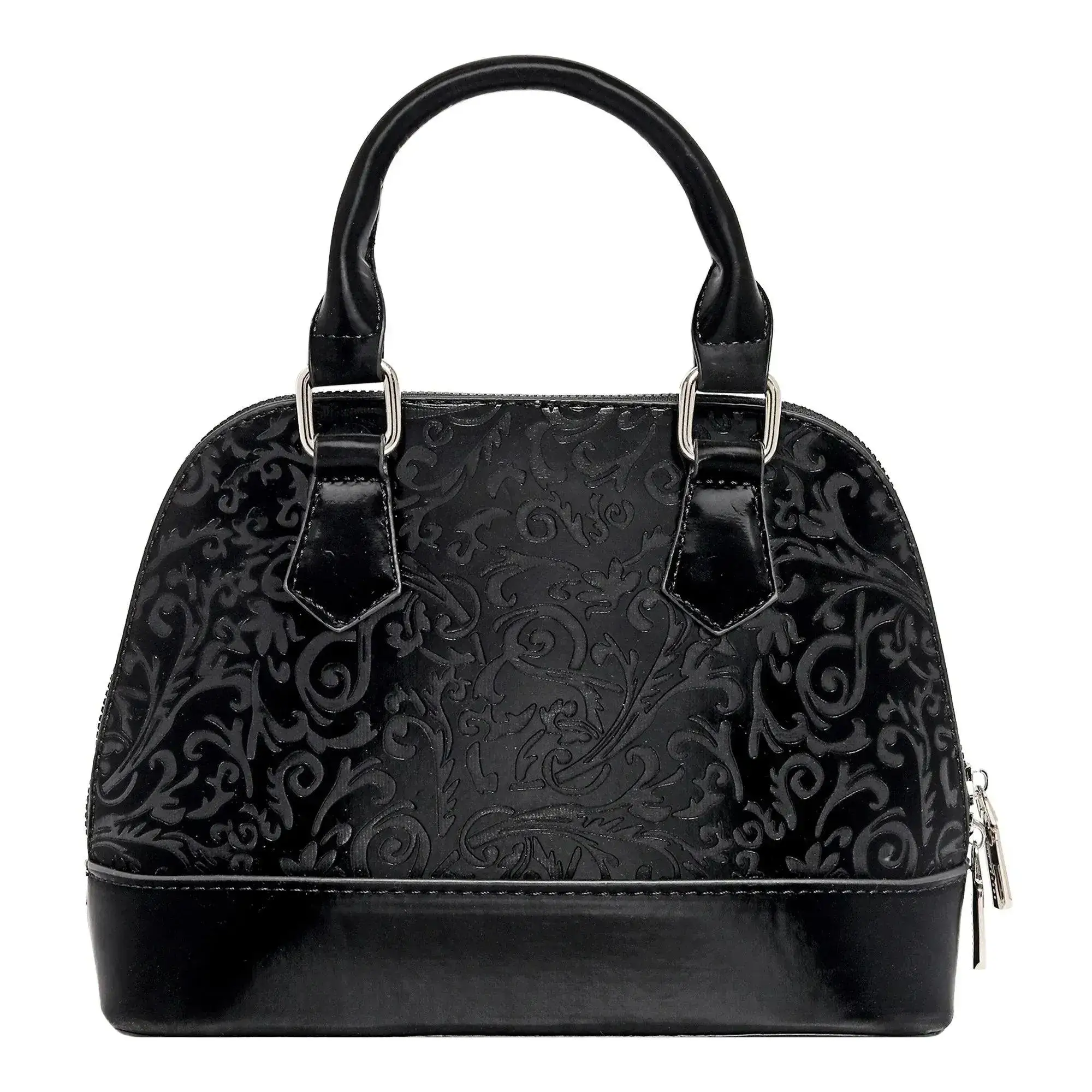 Avril Legacy Black Satchel Bag - Image 5