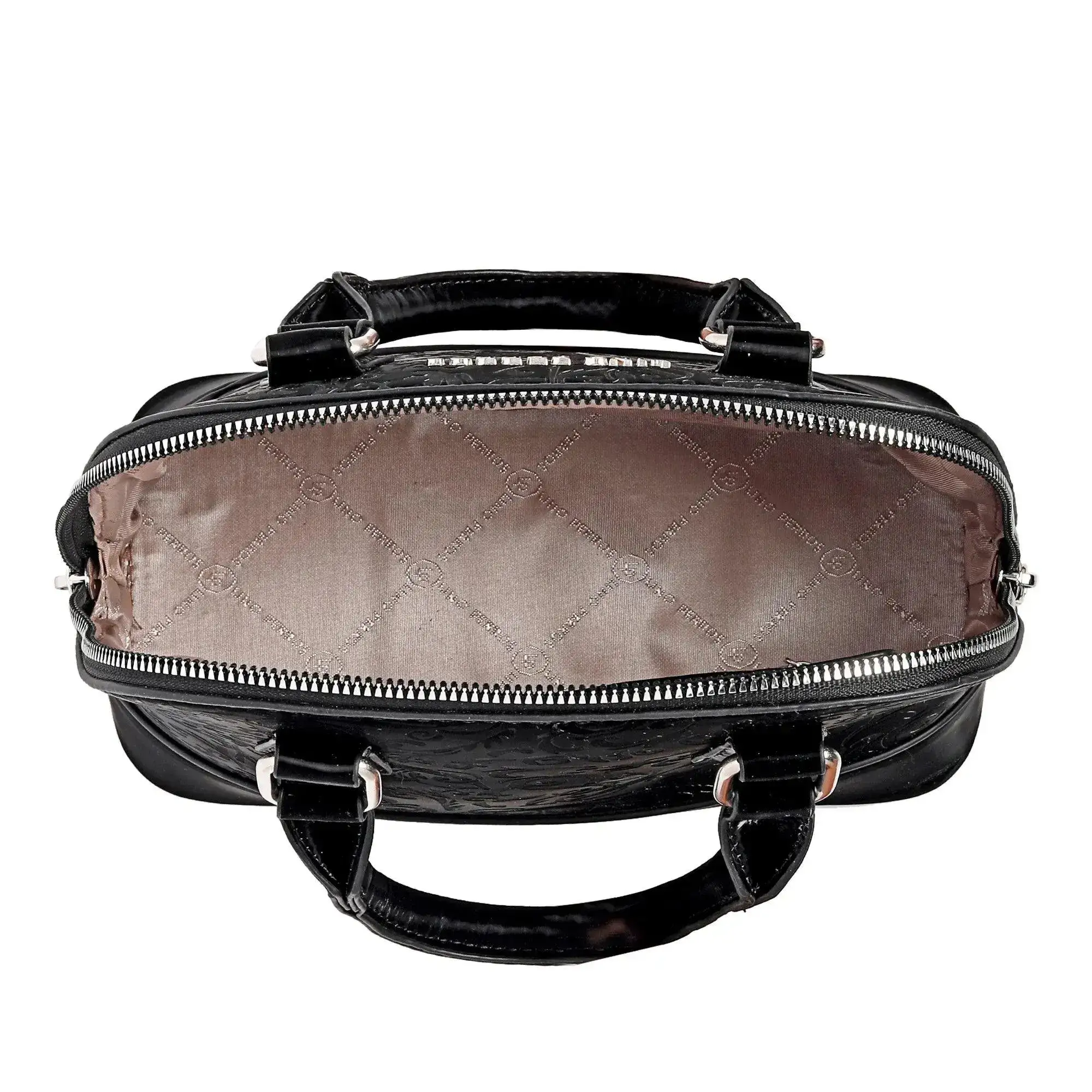 Avril Legacy Black Satchel Bag - Image 6