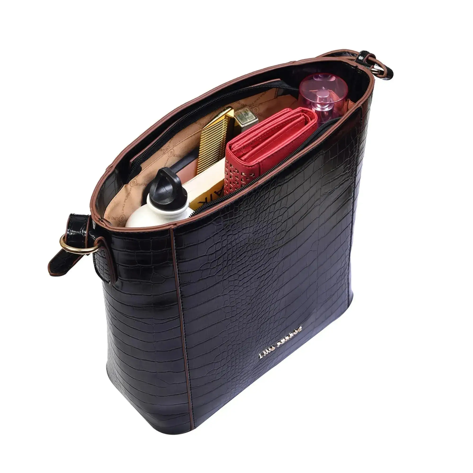 Voyage Timeless Black Hobo Bag - Image 6