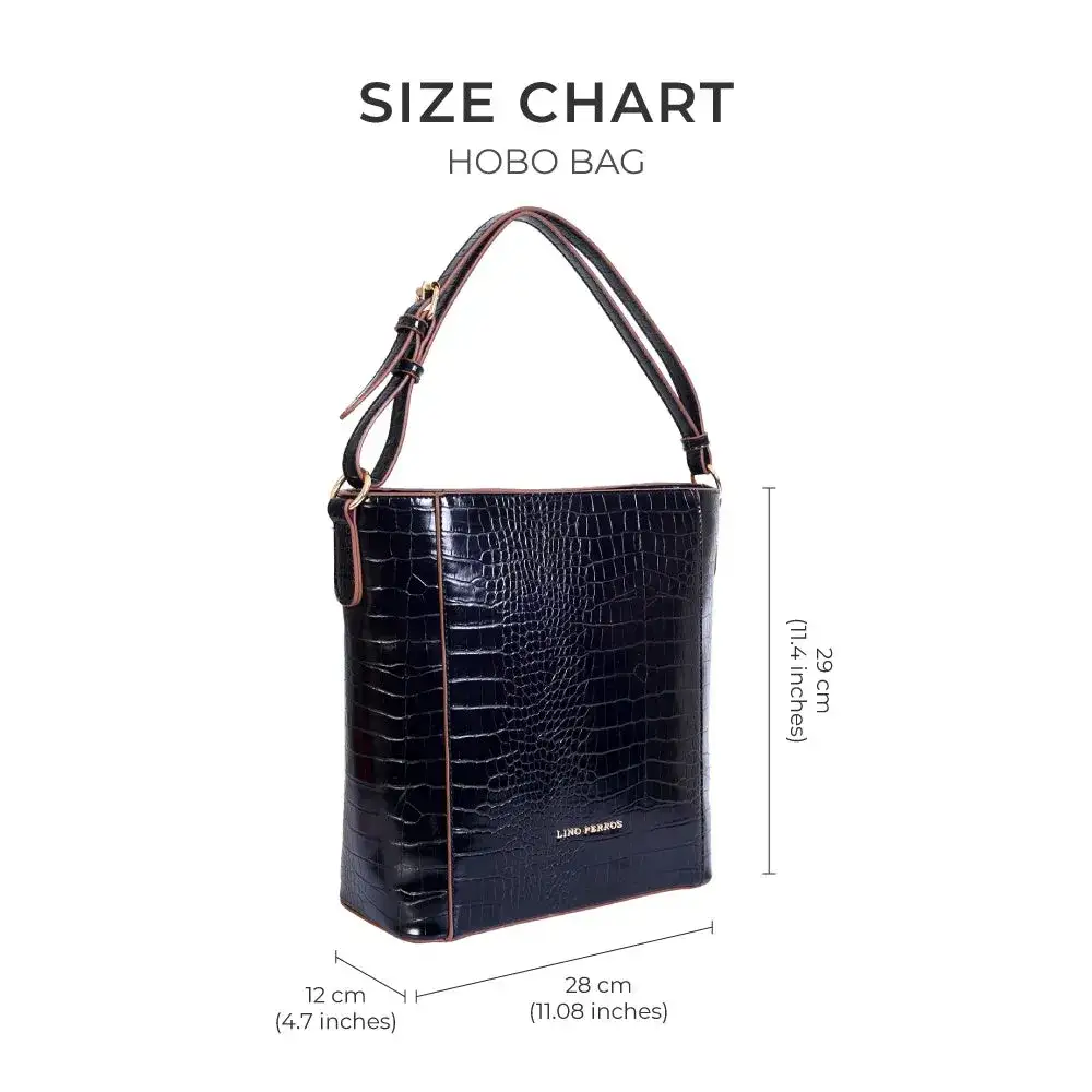 Voyage Timeless Black Hobo Bag - Image 8