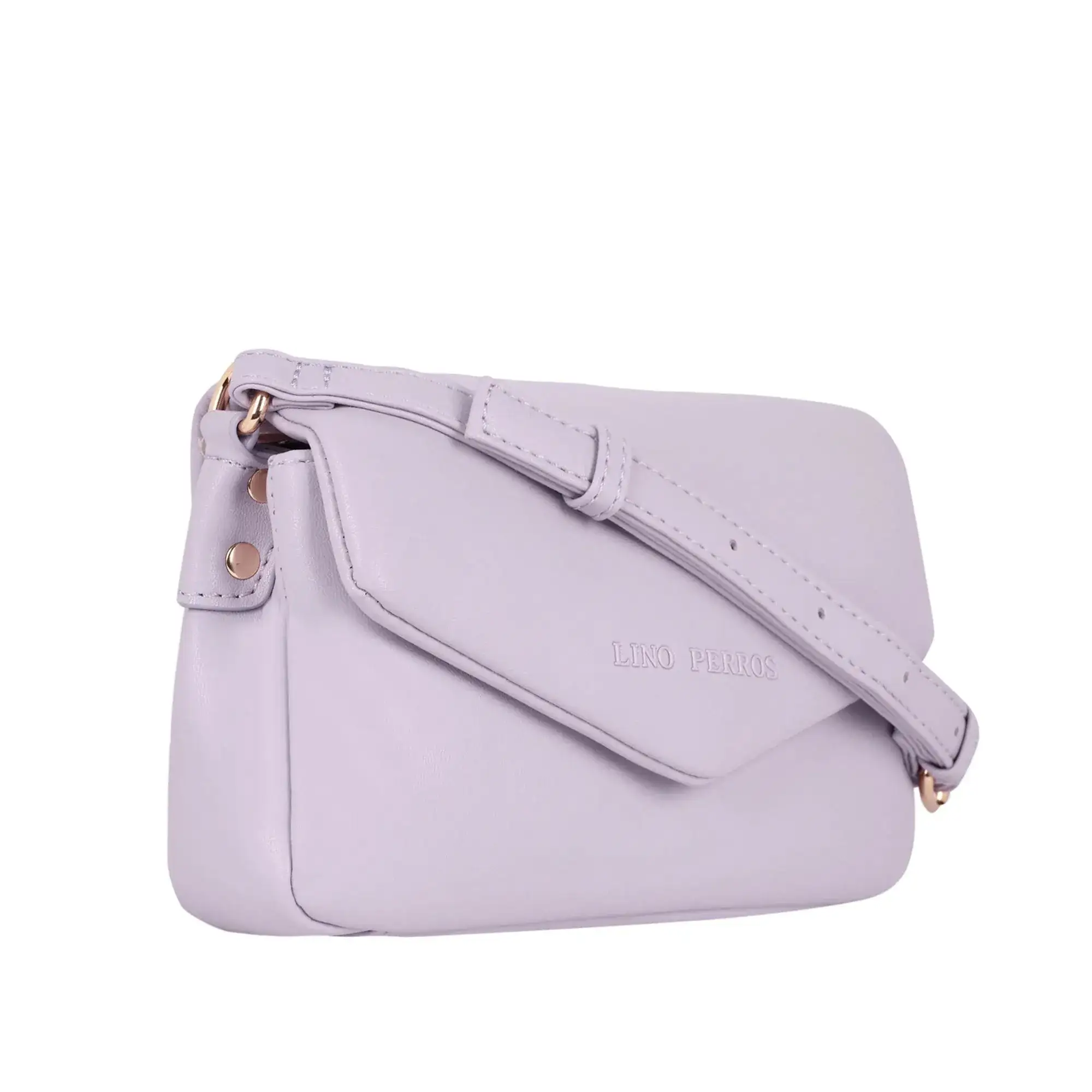 Maddie Toffee Mini Lavender Shoulder Bag - Image 3