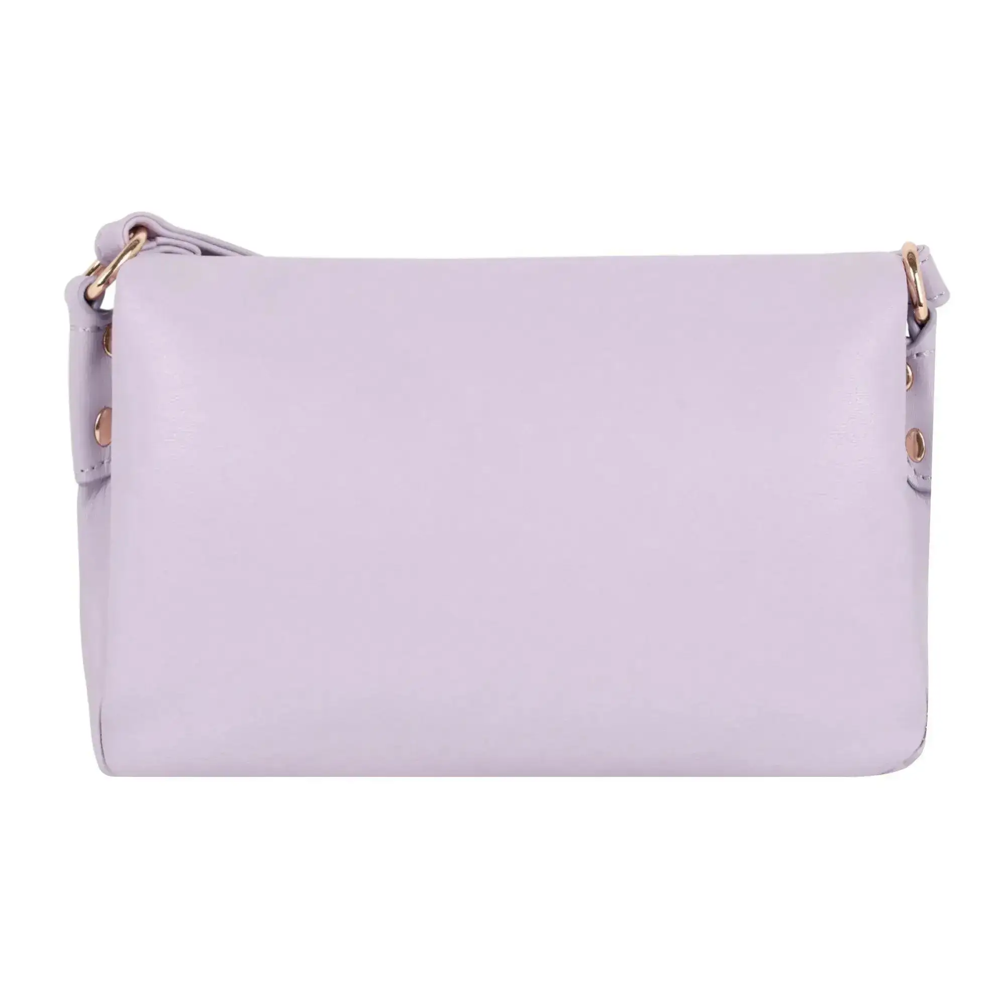 Maddie Toffee Mini Lavender Shoulder Bag - Image 5