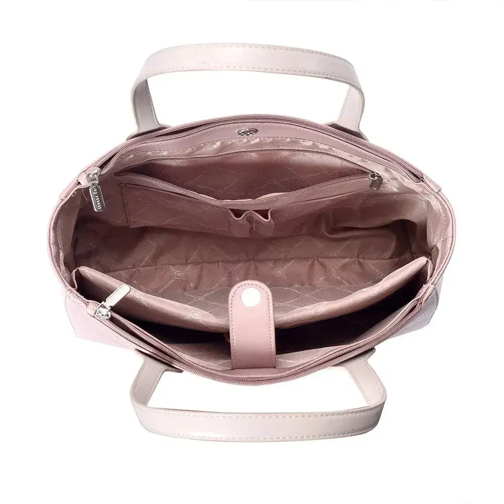 Monroe Elegant Peach Tote Bag - Image 6