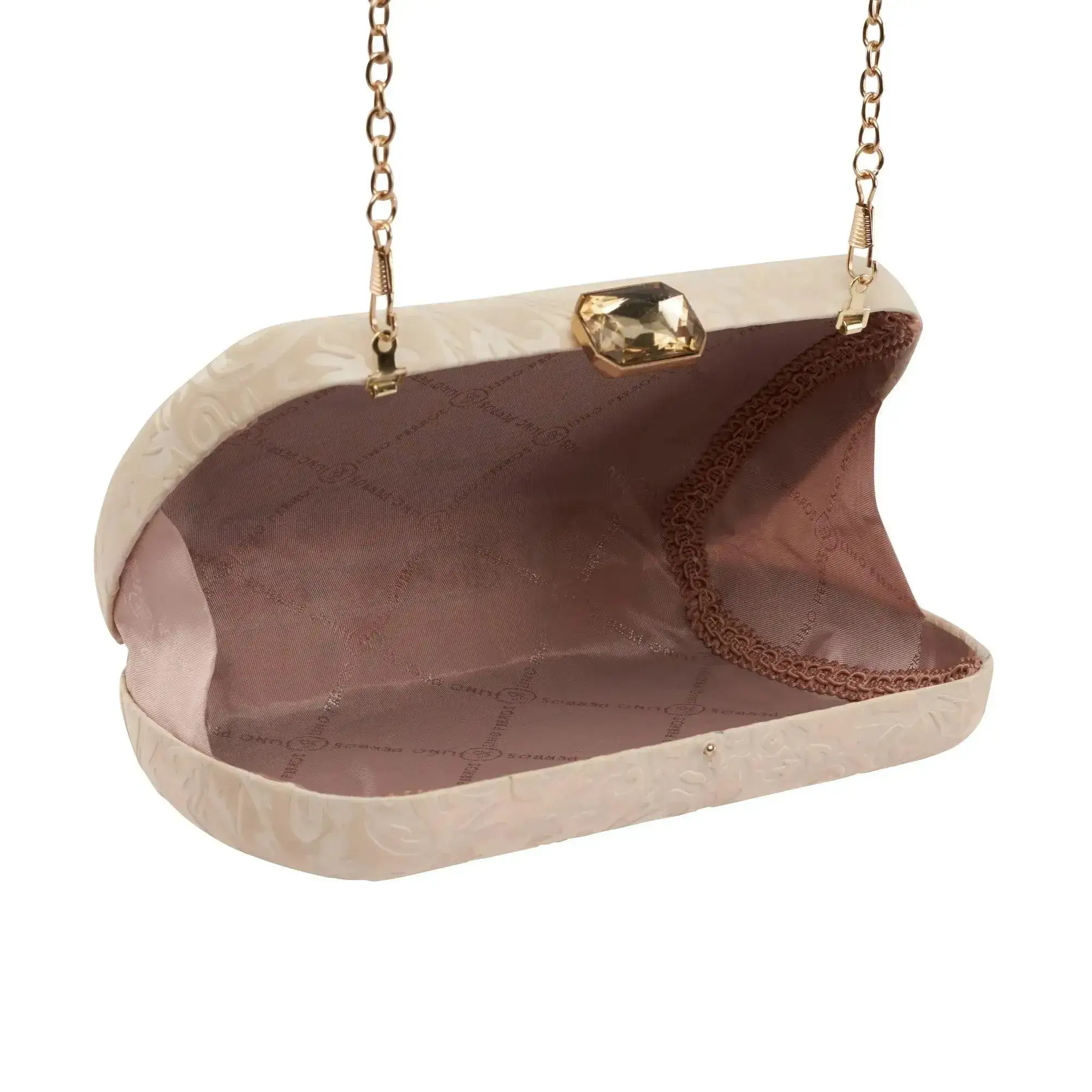 Texas Stylish Off White Clutch - Image 5