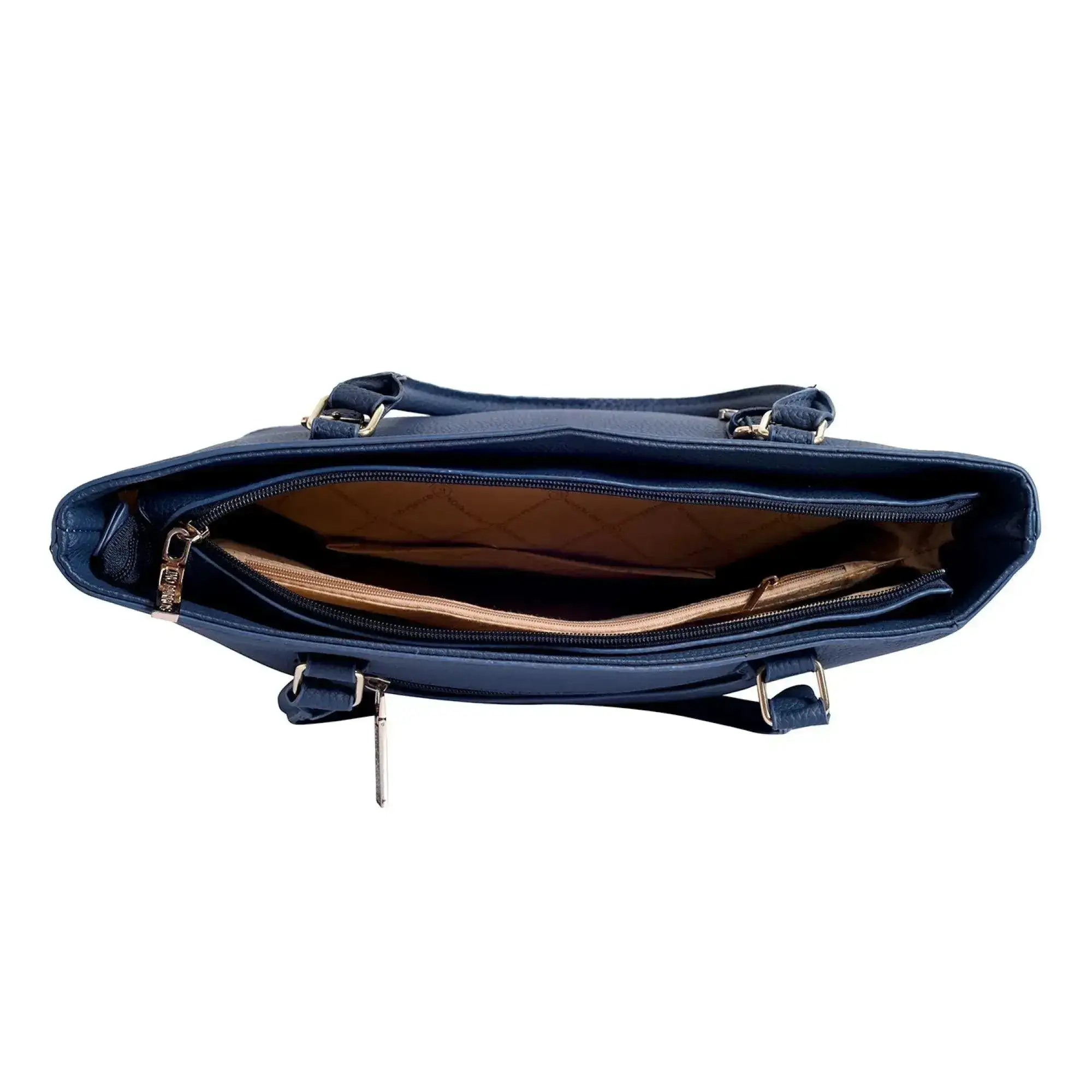 Avril Functional Blue Tote Bag - Image 6