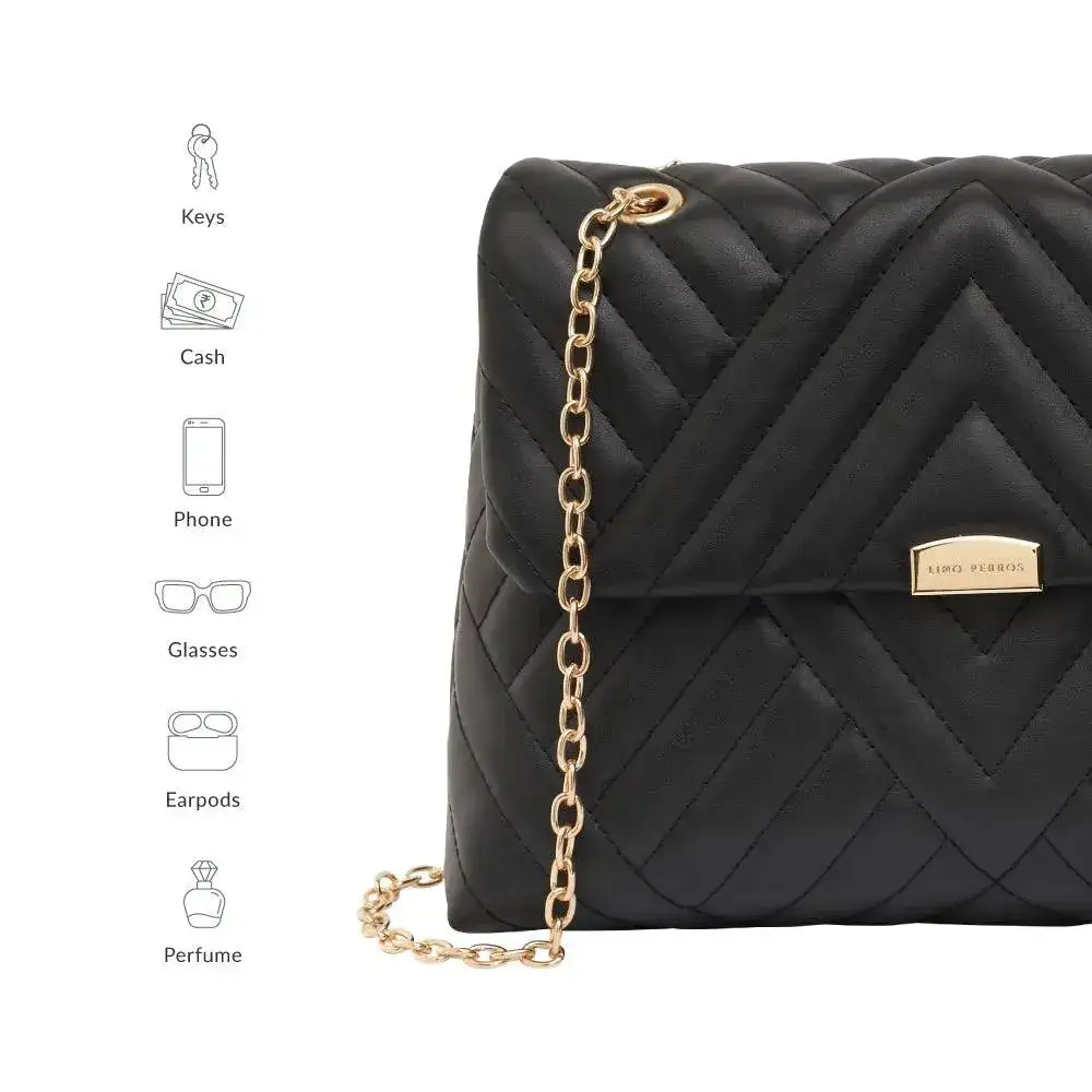 Maddie Artist Black Satchel Bag - Image 7