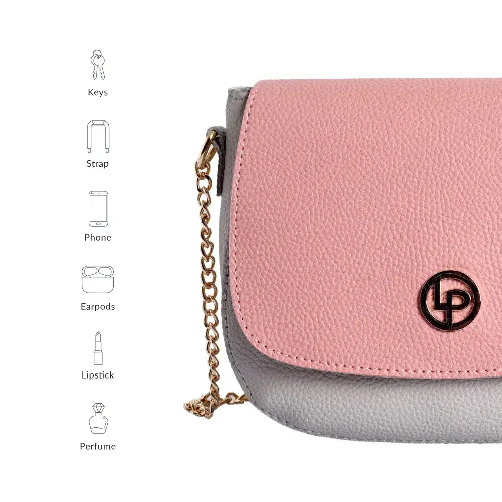 Avril Candy Pink Sling Bag - Image 6