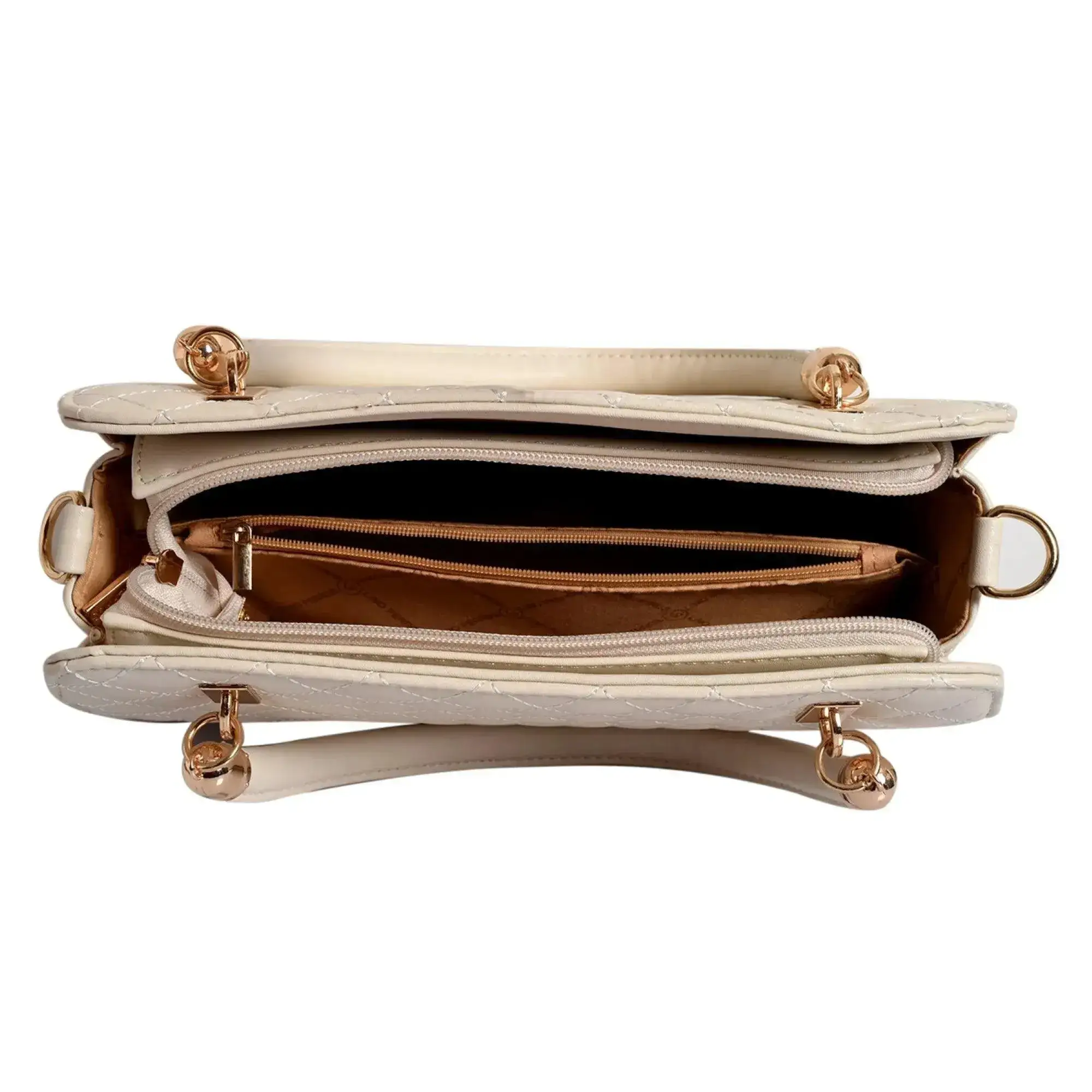 Avril Madame White Satchel Bag - Image 6