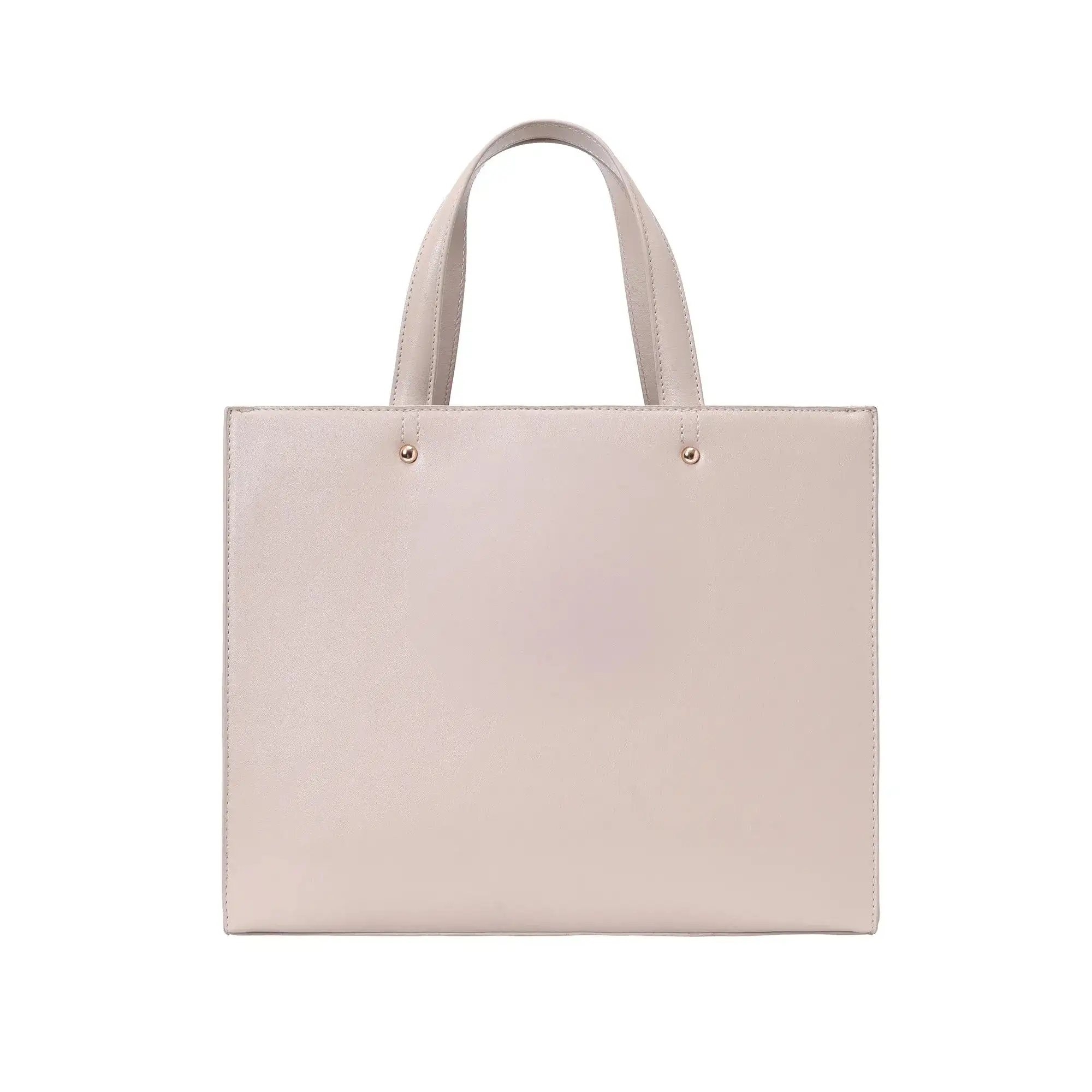 Avril The Trendy Beige Office Tote Bag - Image 3