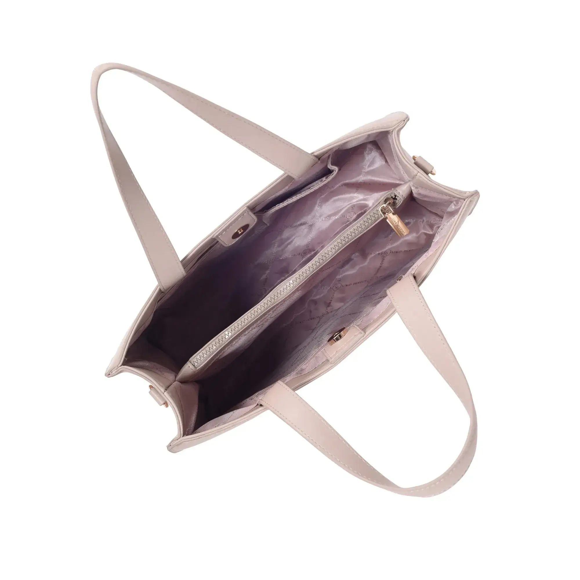 Avril The Trendy Beige Office Tote Bag - Image 7