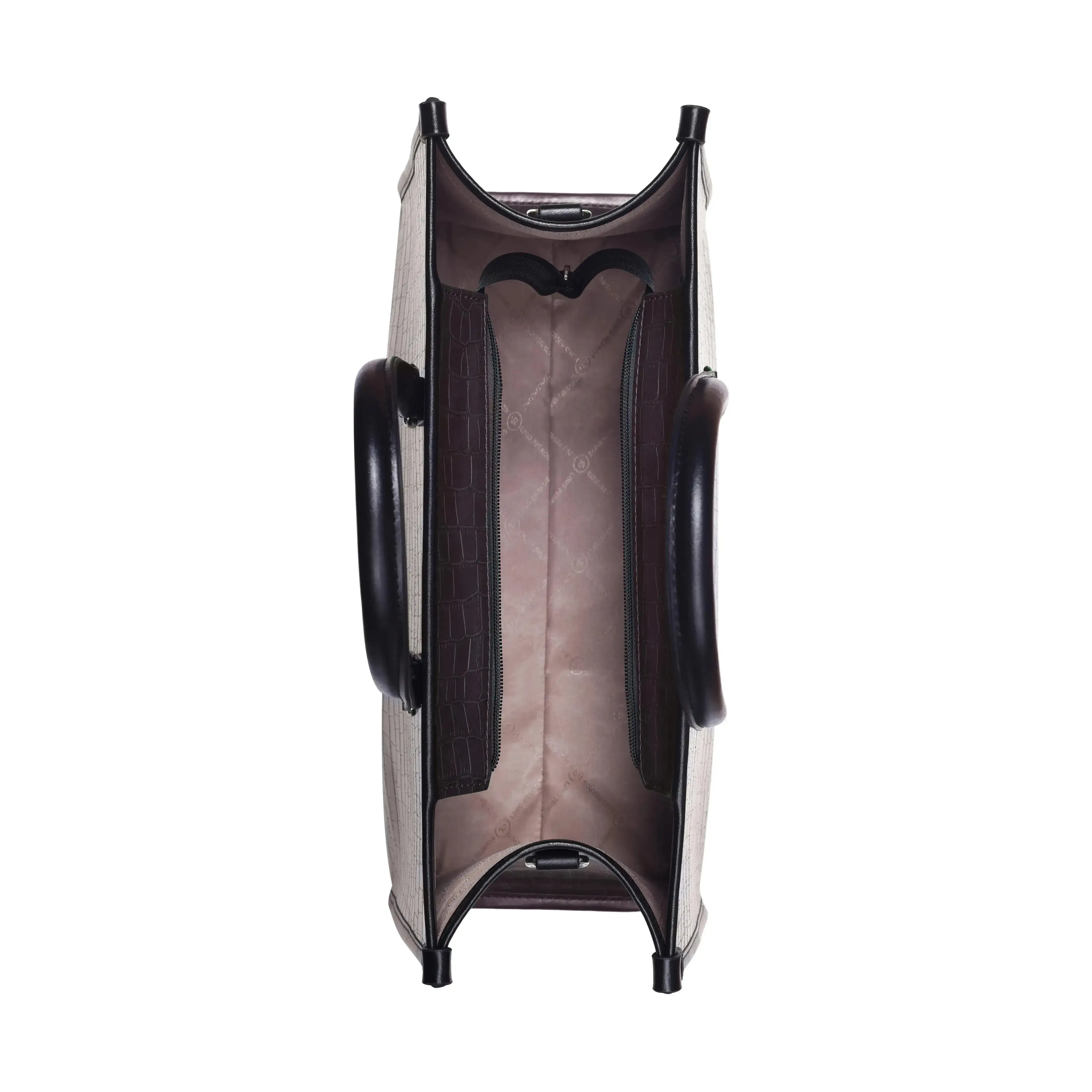 Voyage Large Brown Tote Bag - Image 6