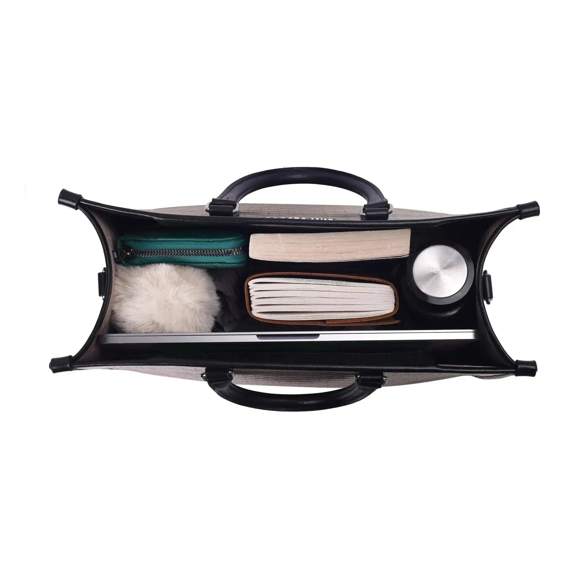 Voyage Large Brown Tote Bag - Image 7