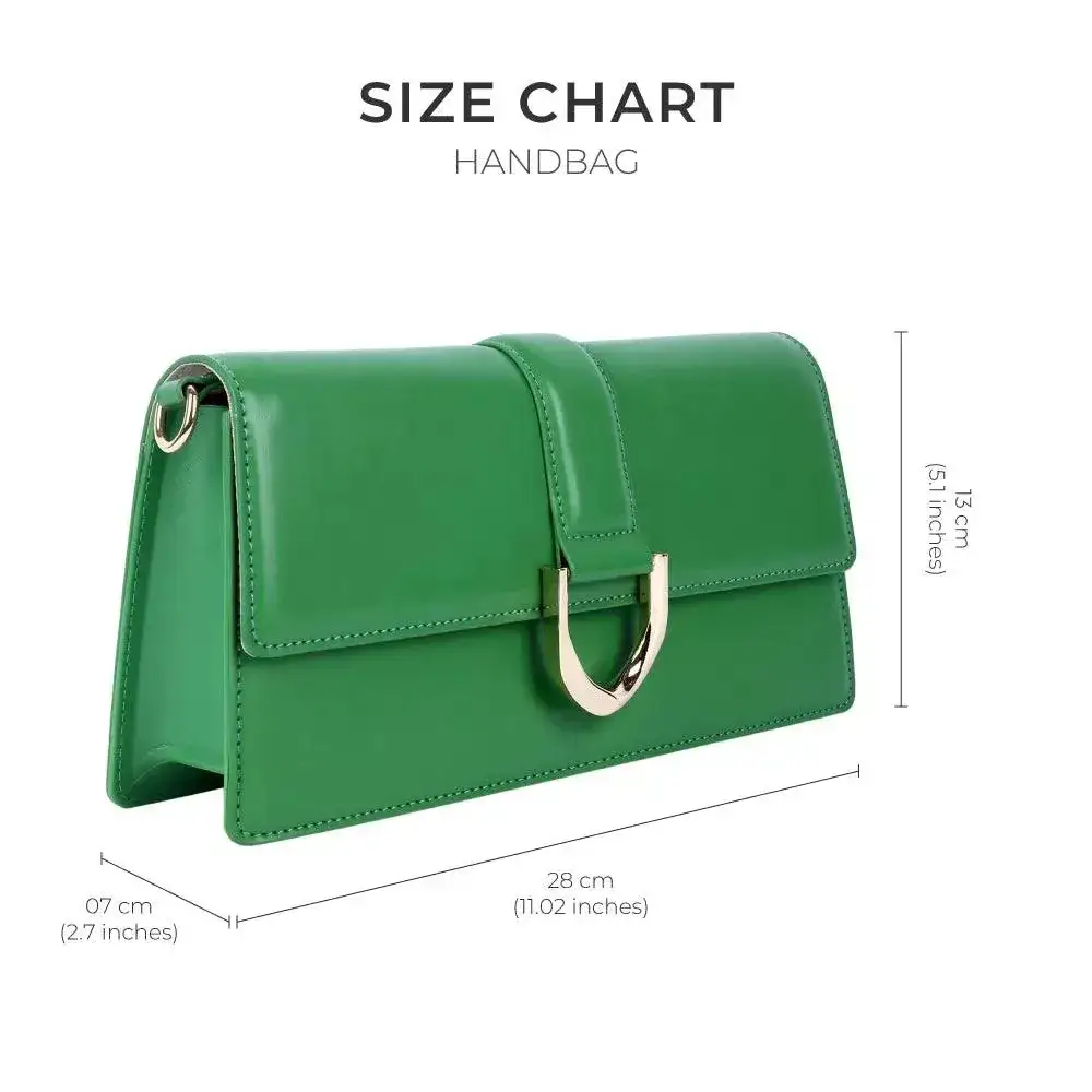Monroe Focus Green Shoulder Bag - Image 8