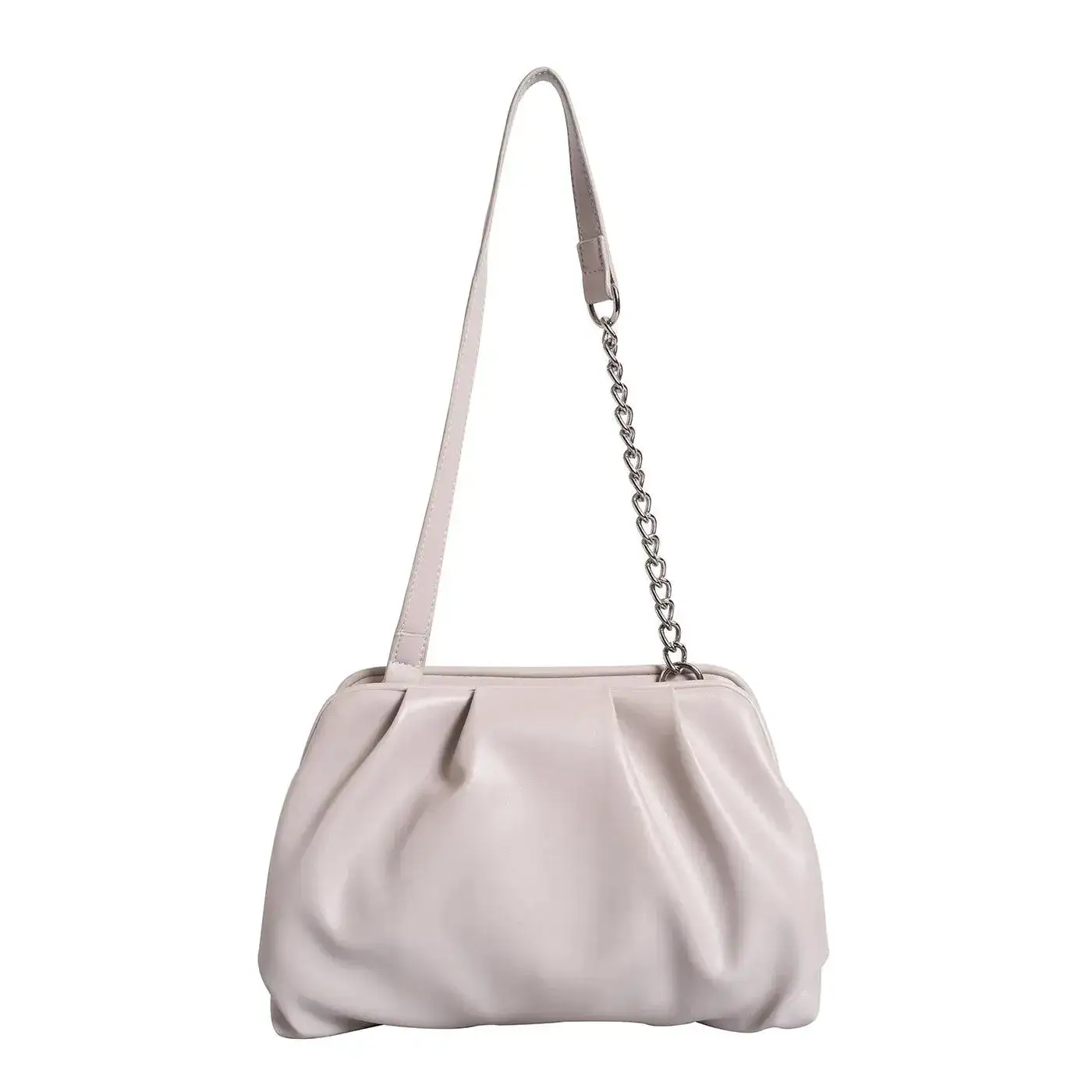 Maddie Graceful Off White Shoulder Bag - Image 4