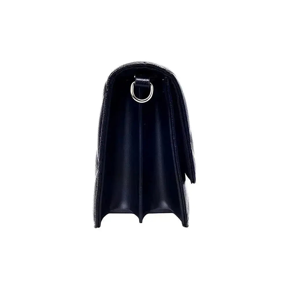 Maddie Mini Twisted Black Shoulder Bag - Image 4